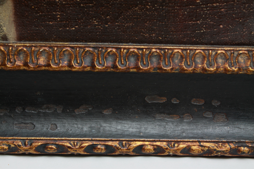 Soloman Leski Oil on Canvas Painting