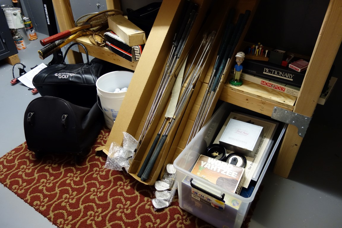 Mizuno Golf Club Set and Other Items