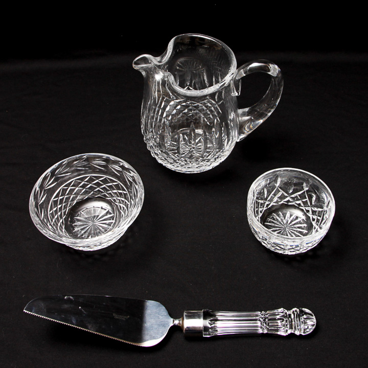 Vintage Waterford Crystal Tableware Assortment