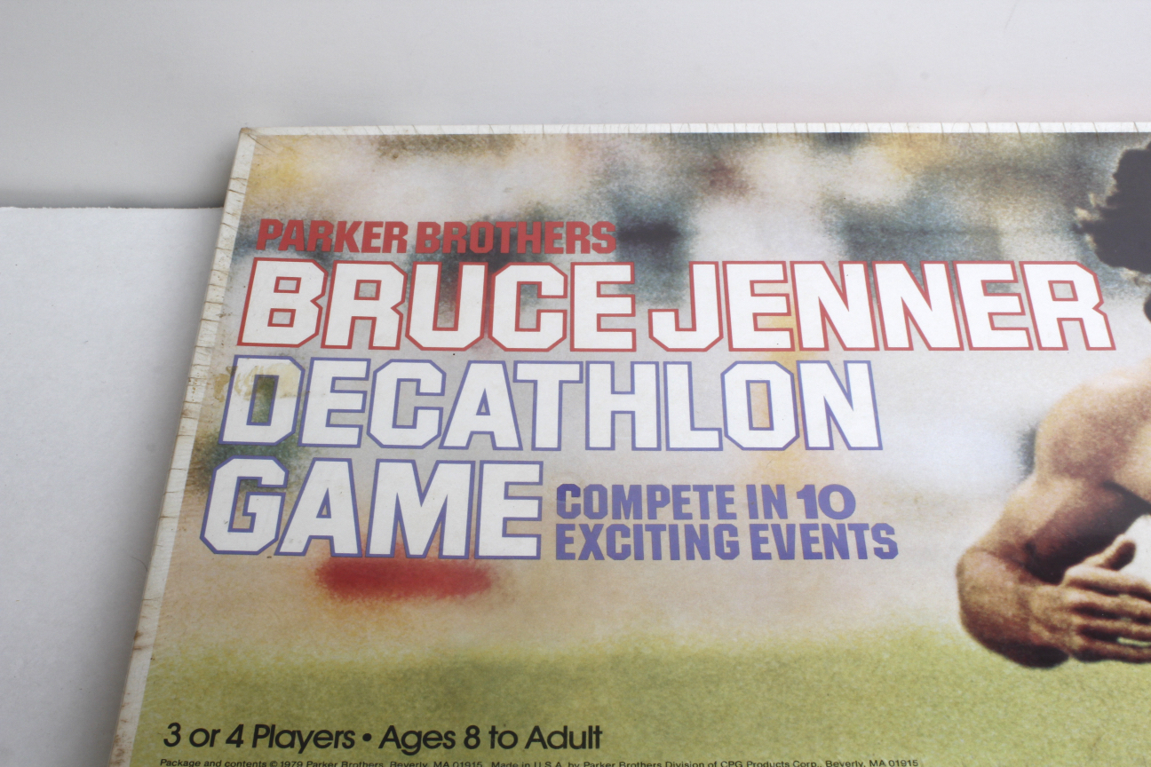Vintage 1979 "Bruce Jenner Decathalon" Board Game