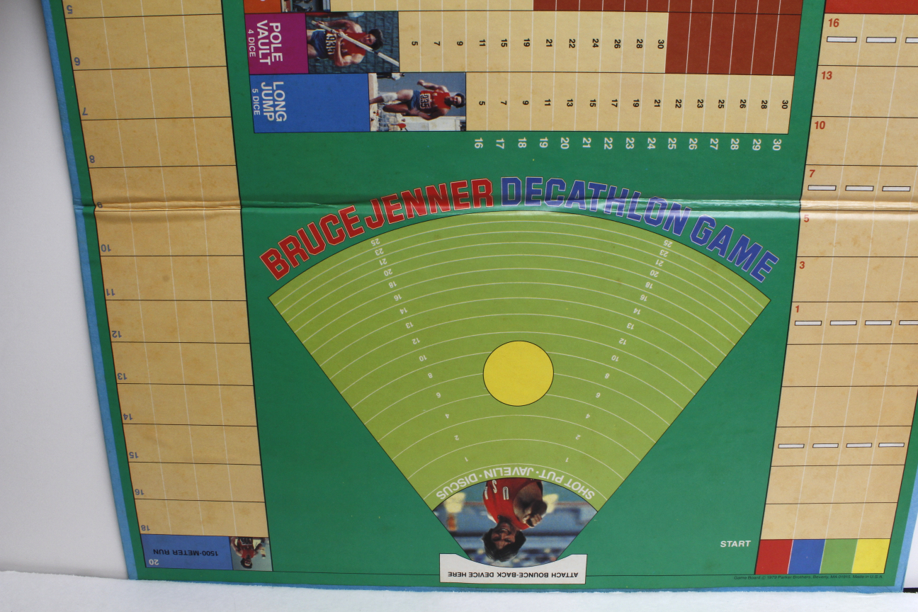 Vintage 1979 "Bruce Jenner Decathalon" Board Game