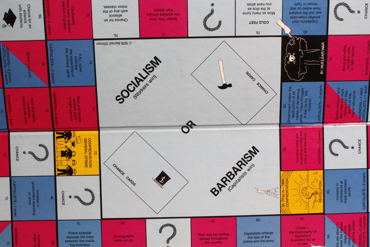 Vintage 1978 "Class Struggle" Board Game