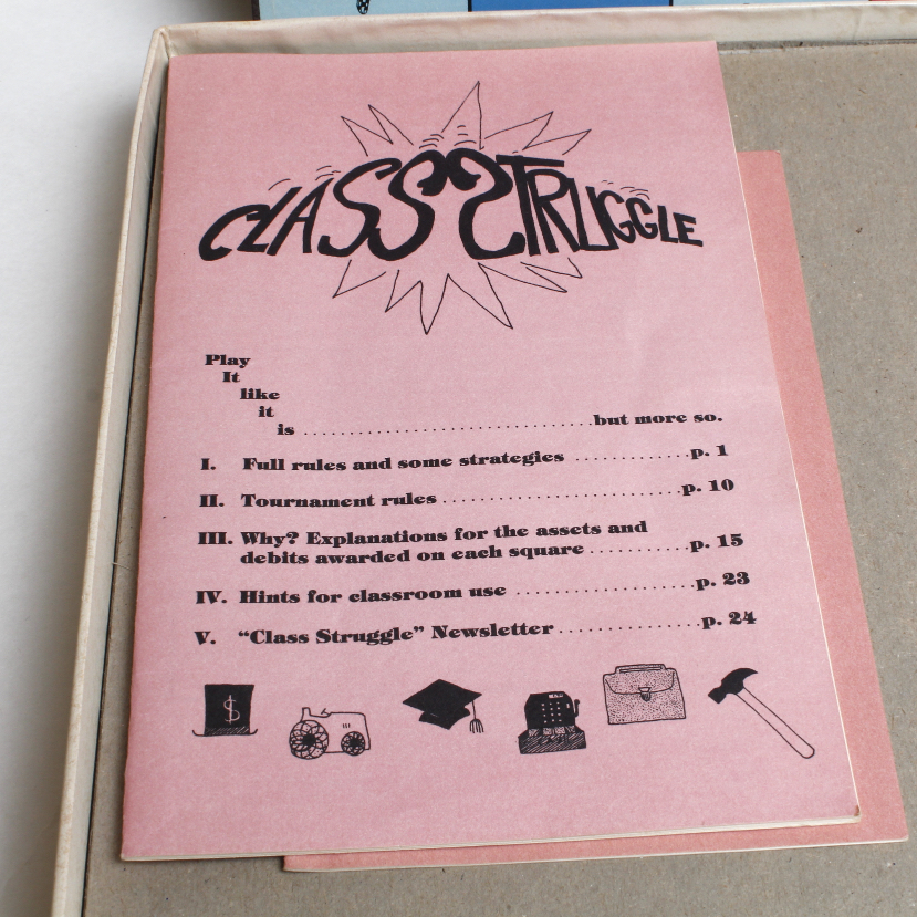 Vintage 1978 "Class Struggle" Board Game