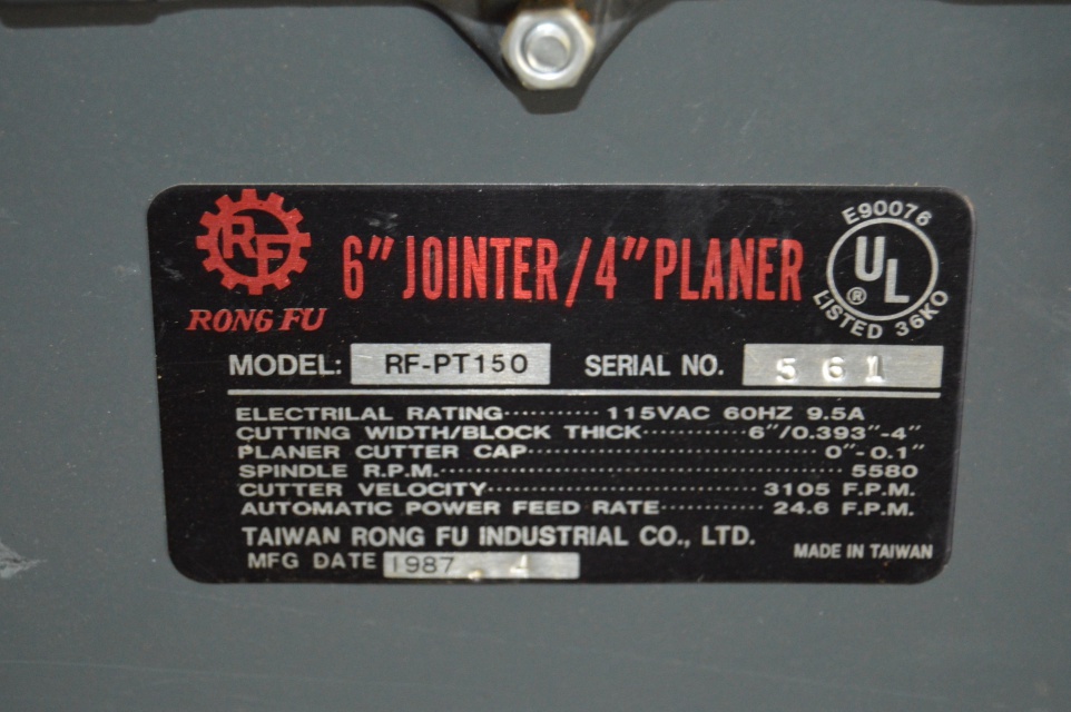 Stationary and a Delta Portable Jointer/Planer