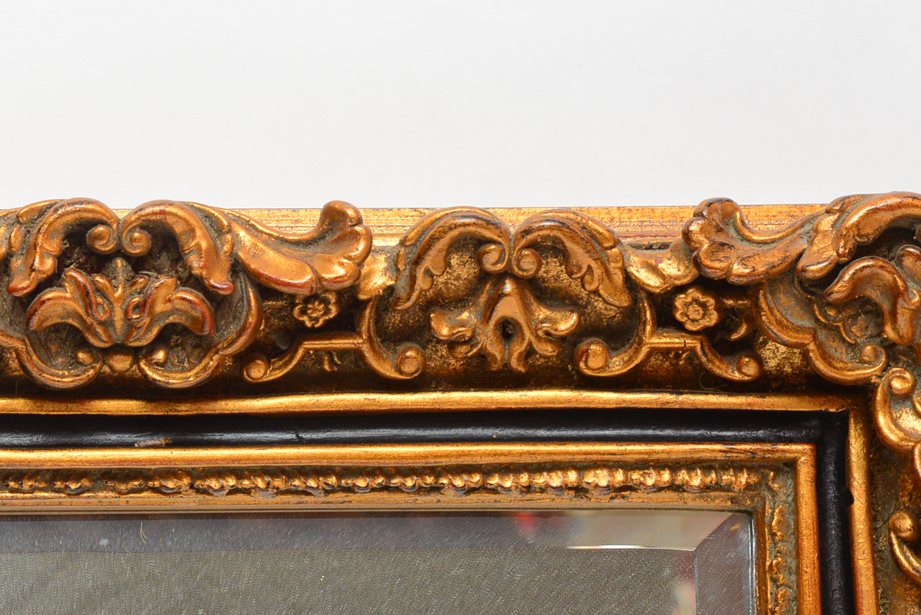 Ornate Gold Tone Mirror