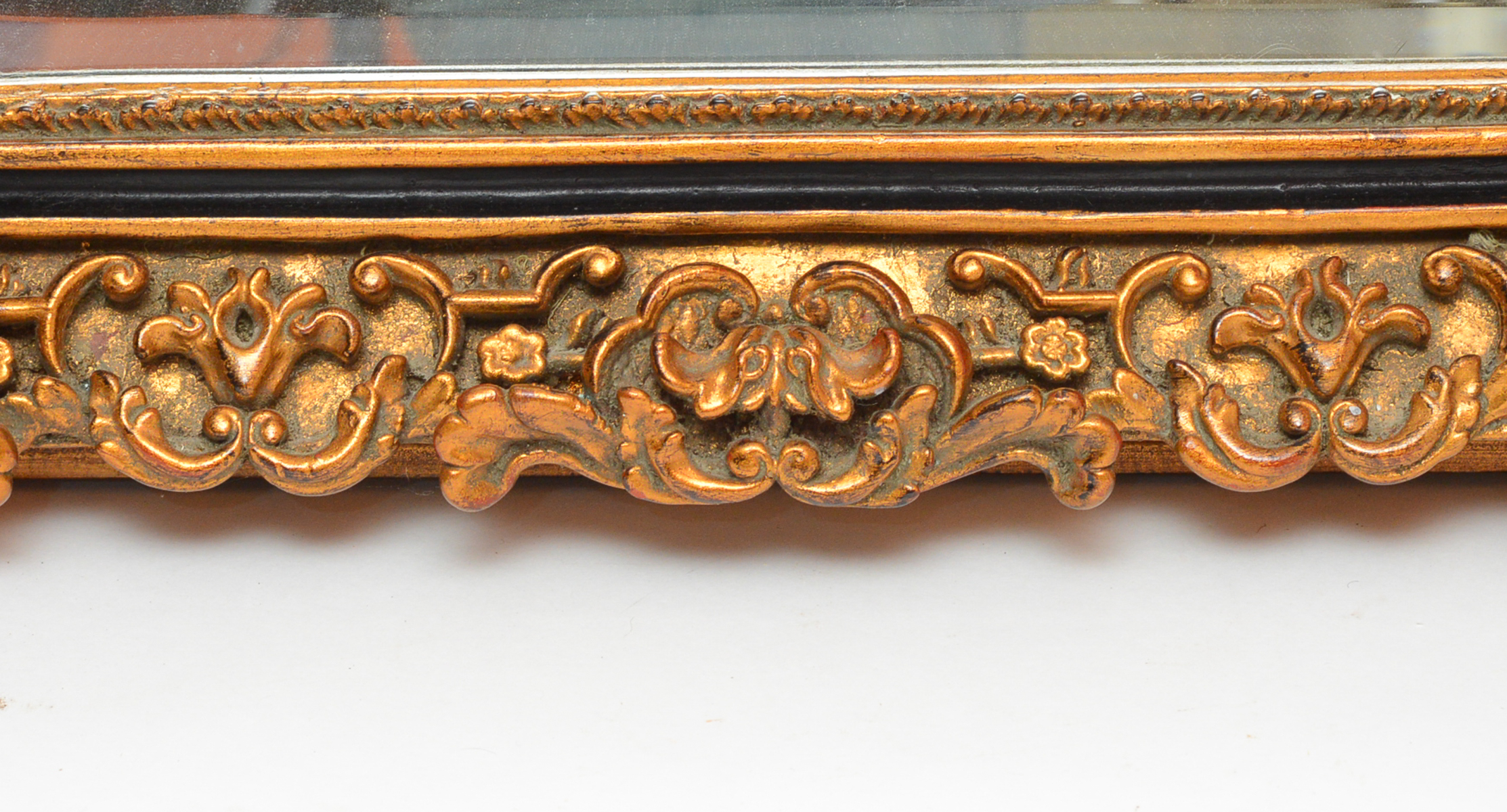 Ornate Gold Tone Mirror