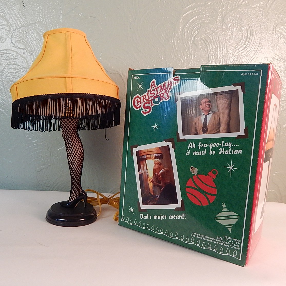A Christmas Story 20 inch Leg Lamp Replica by NECA
