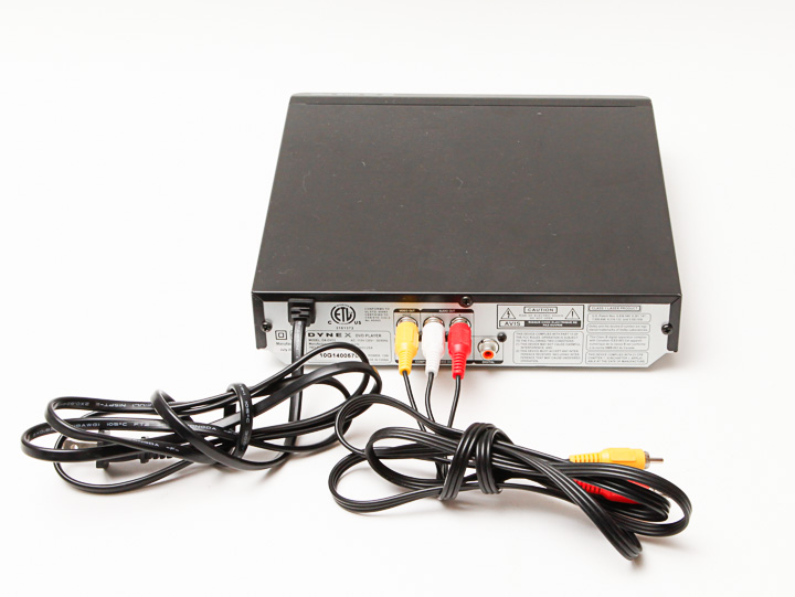 Dynex Progressive-Scan CD/DVD Player