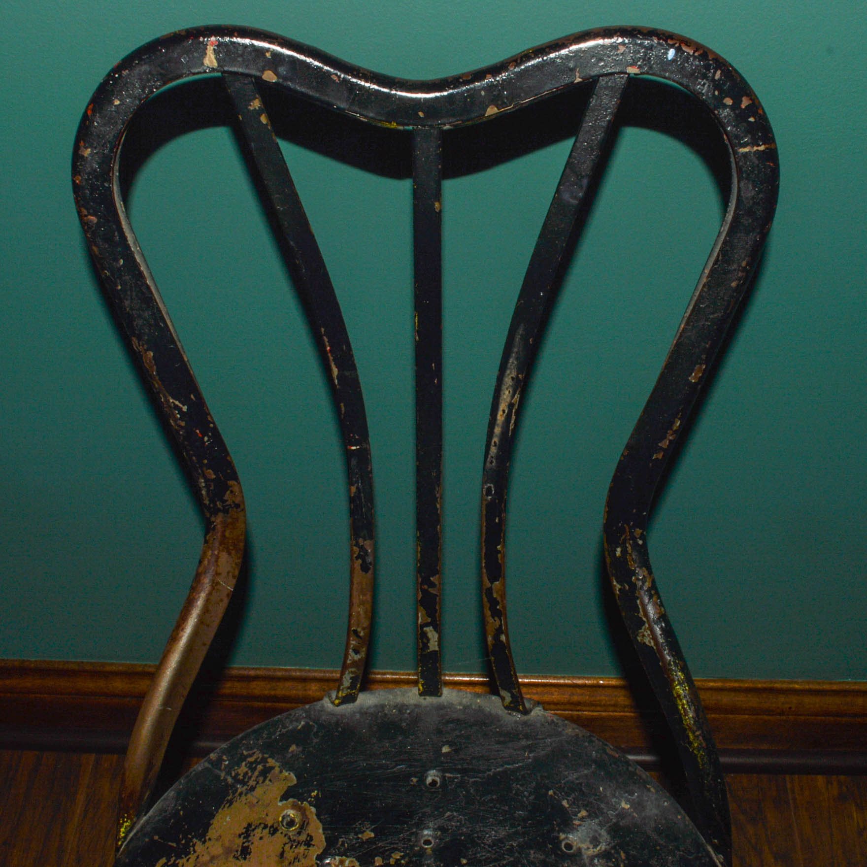 Mid-Century Metal Dining Chair