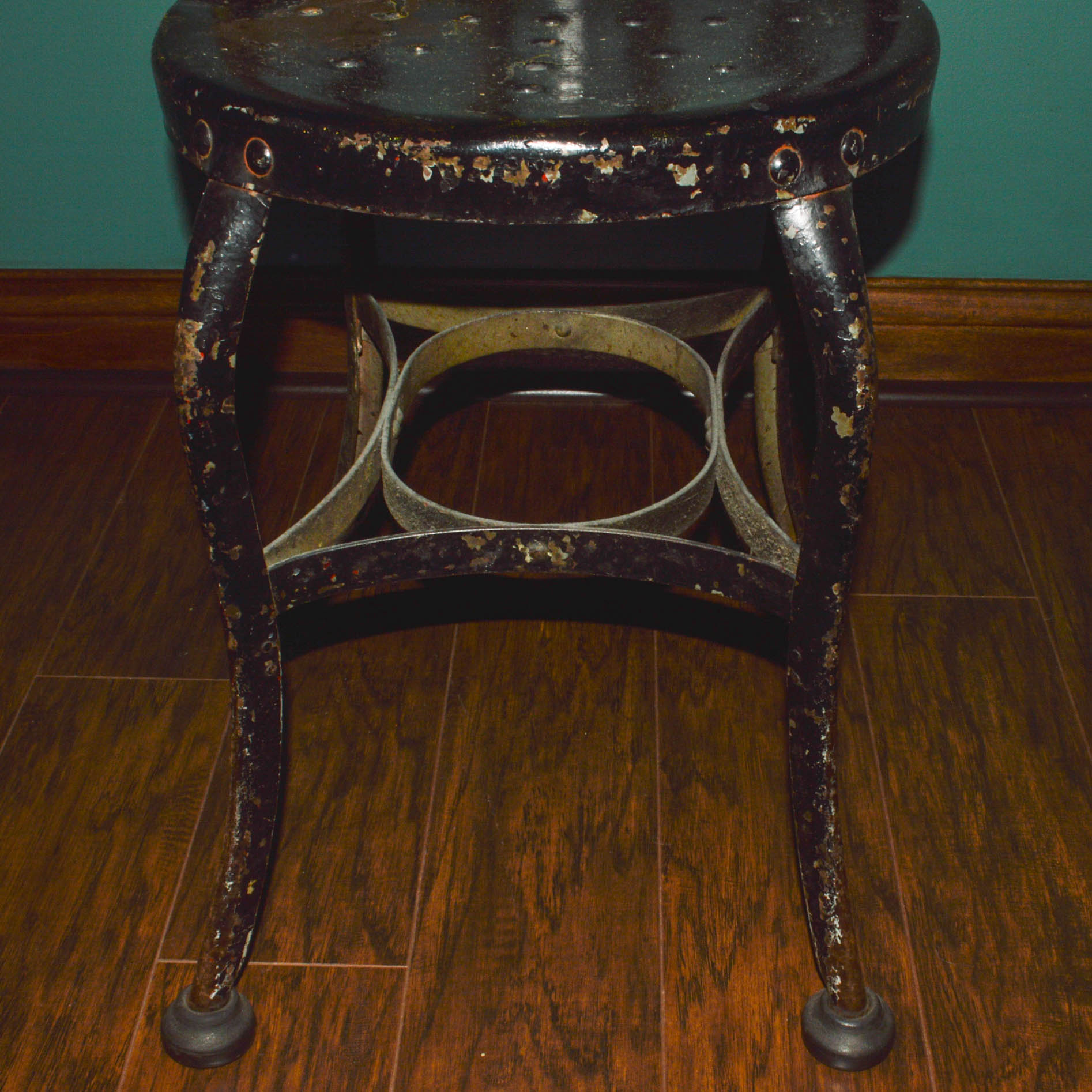 Mid-Century Metal Dining Chair