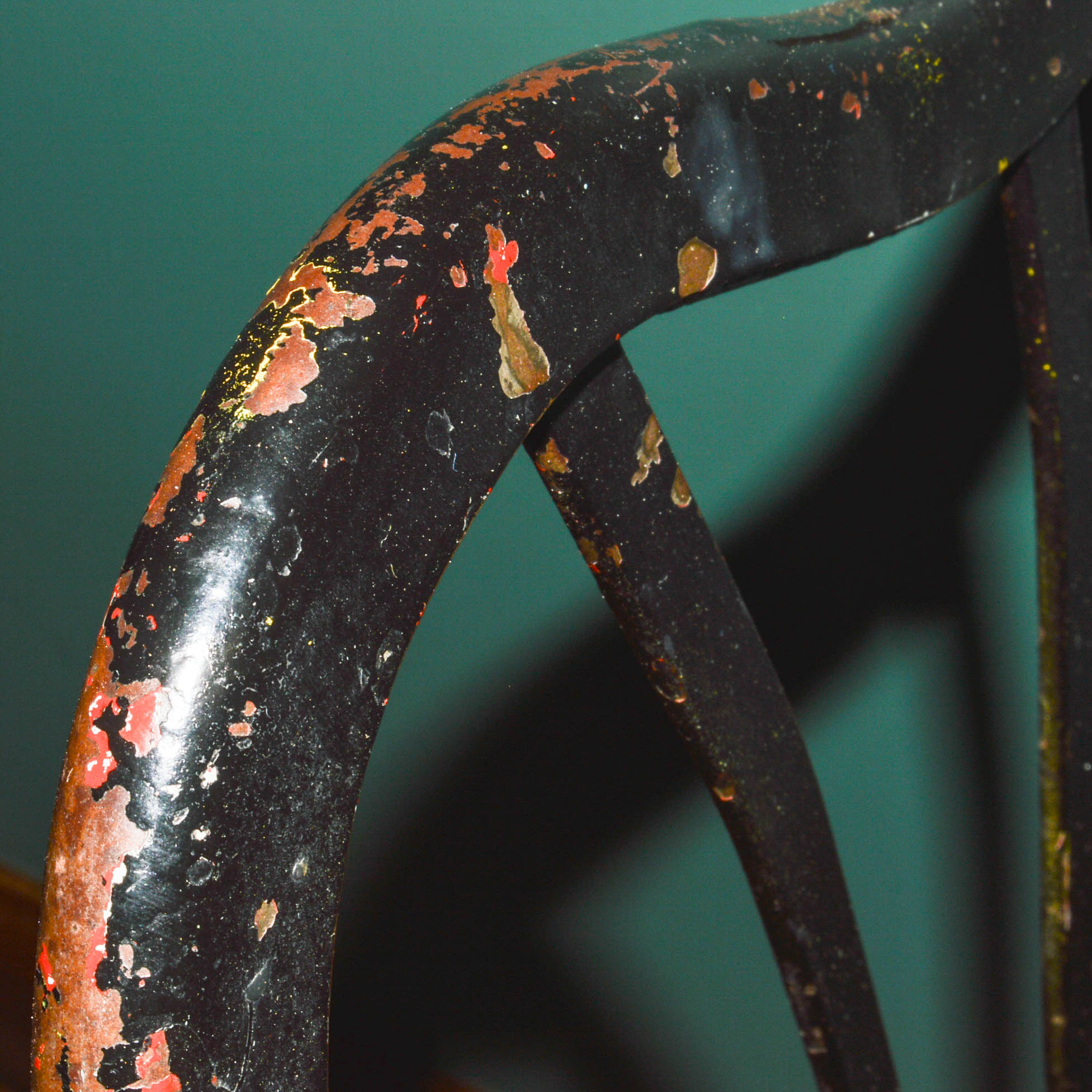 Mid-Century Metal Dining Chair