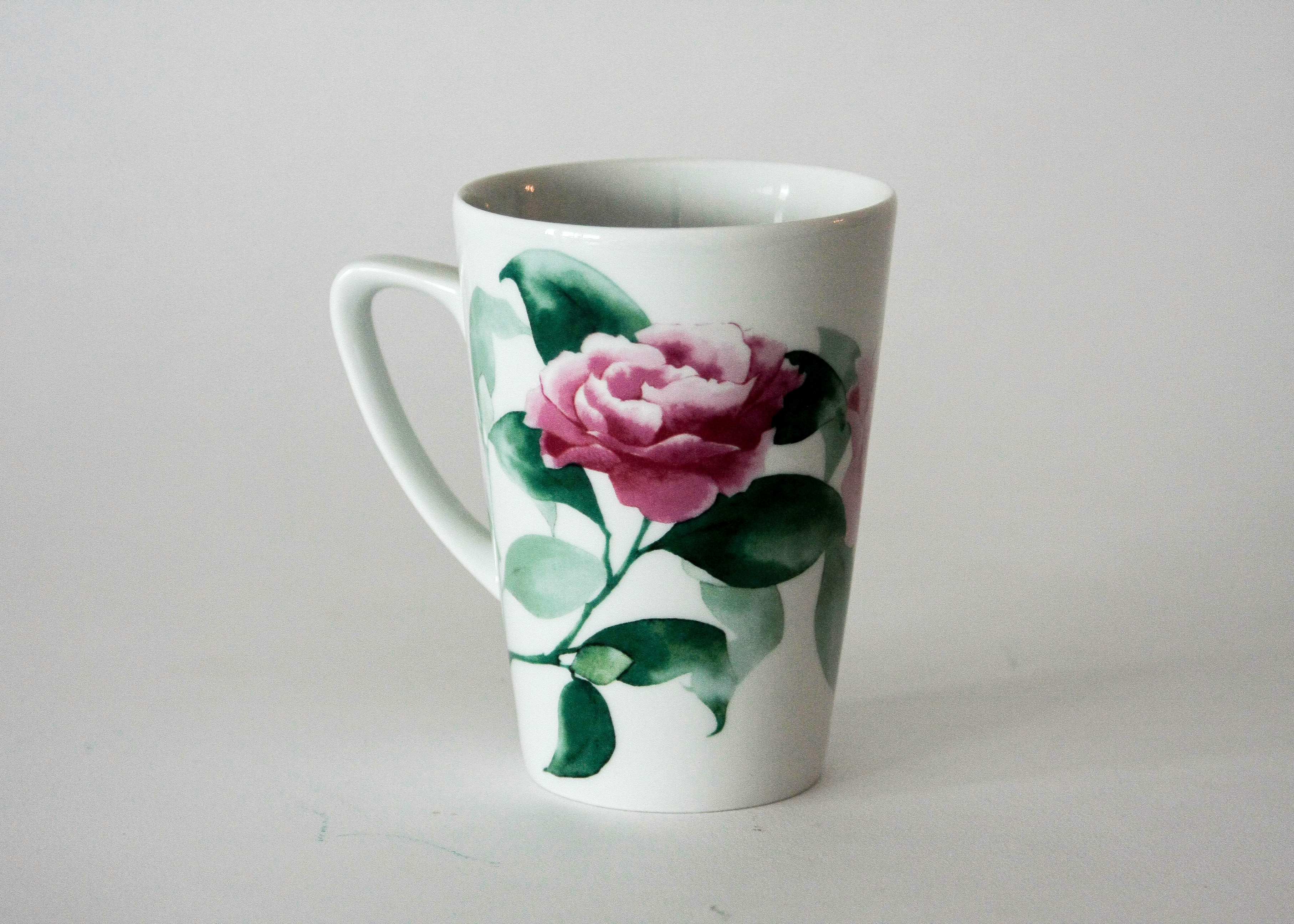 Assortment of Cups with a Cream and Sugar Set featuring Haviland