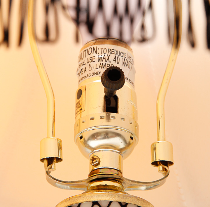 Replica of "The Christmas Story" Lamp