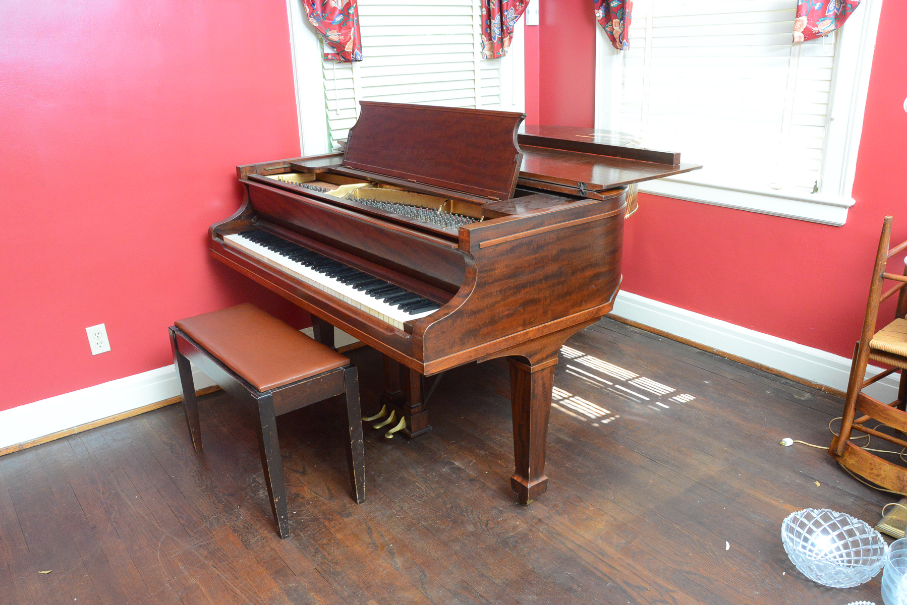 Paul G. Mehlin & Sons Baby Grand Piano
