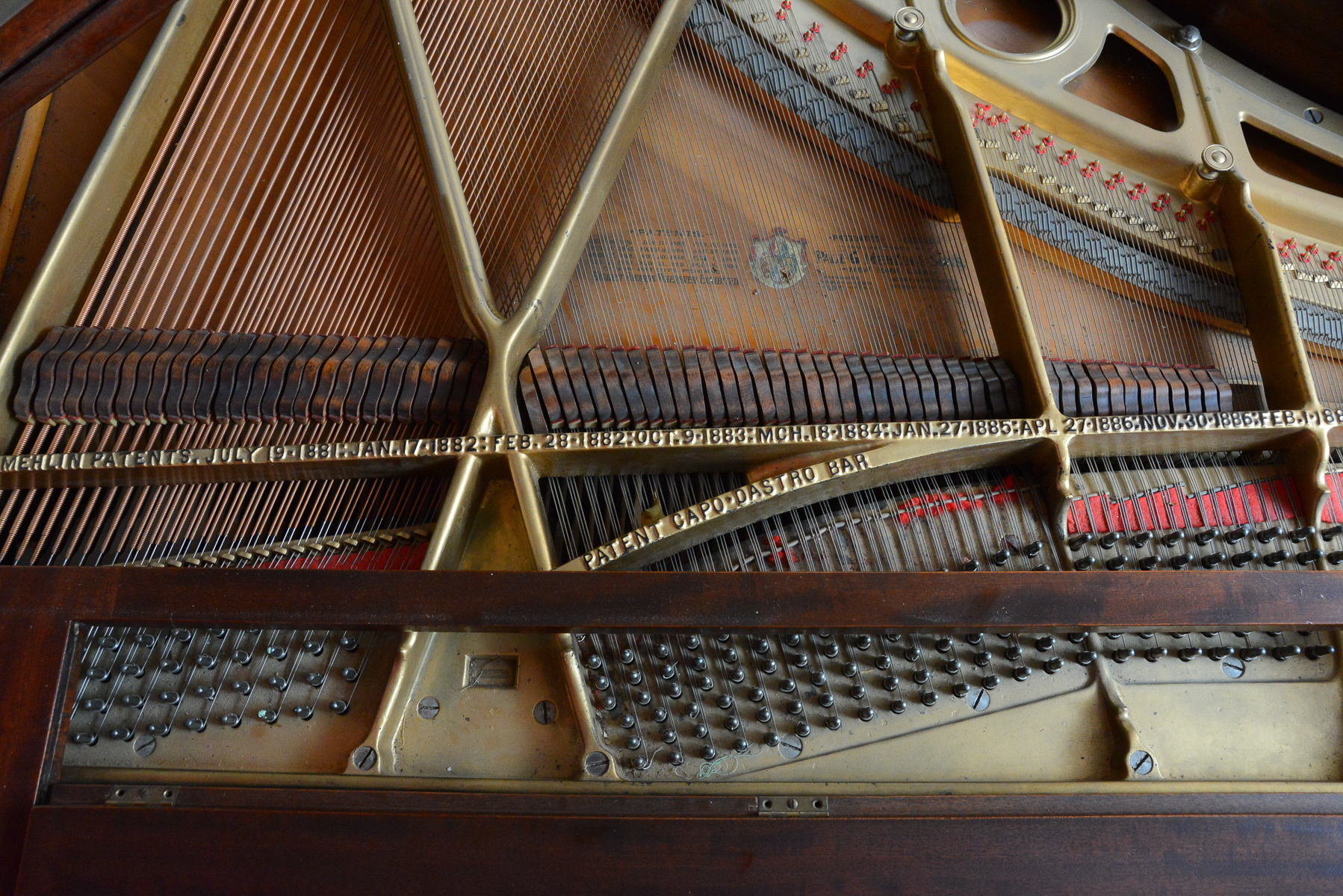 Paul G. Mehlin & Sons Baby Grand Piano