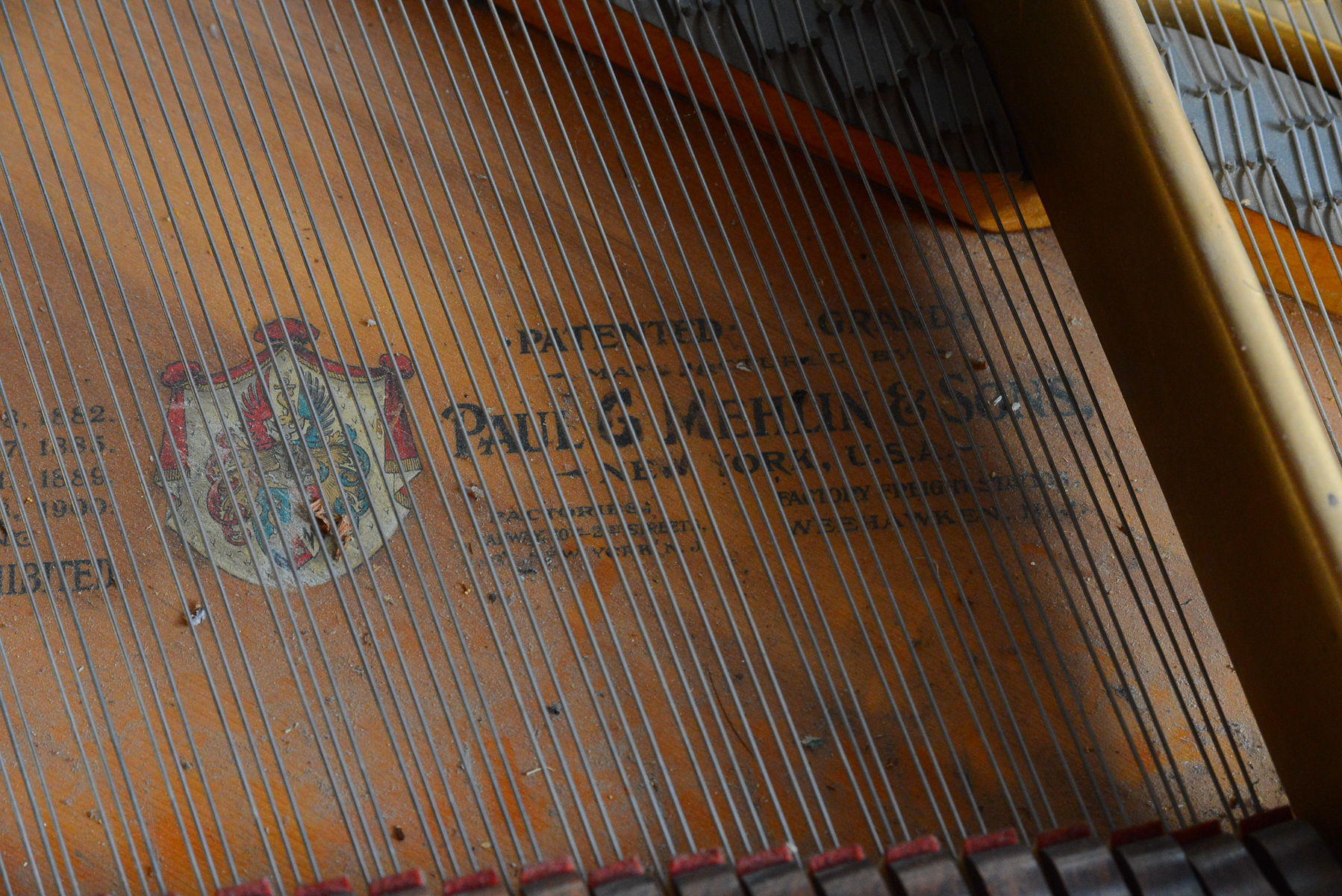 Paul G. Mehlin & Sons Baby Grand Piano
