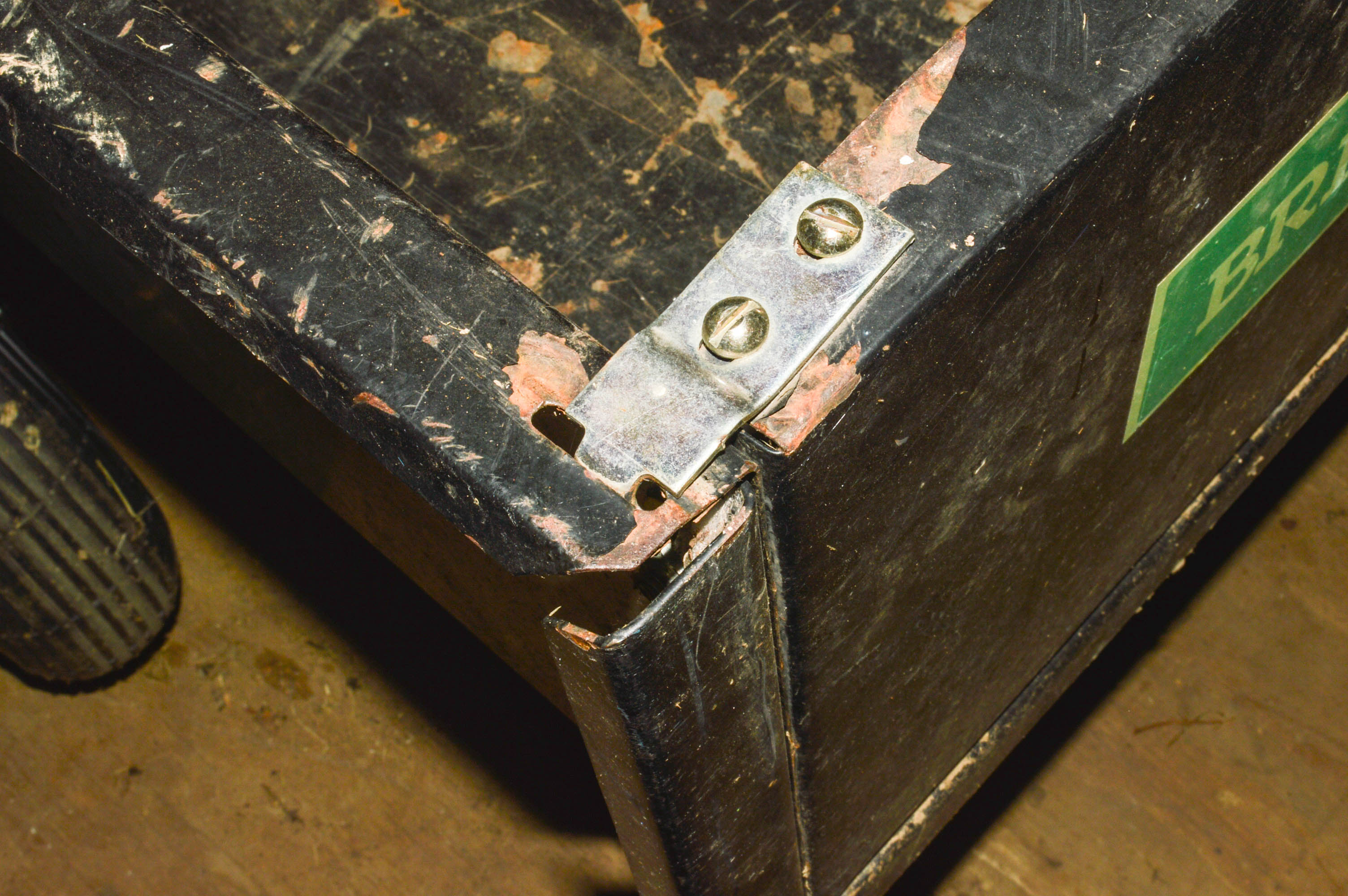 Brinly 10 Steel Lawn Cart with Hitch