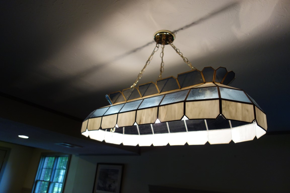 Stained Glass Pool Table Light