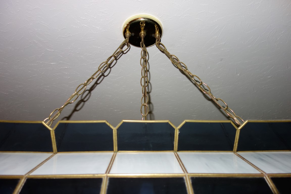 Stained Glass Pool Table Light