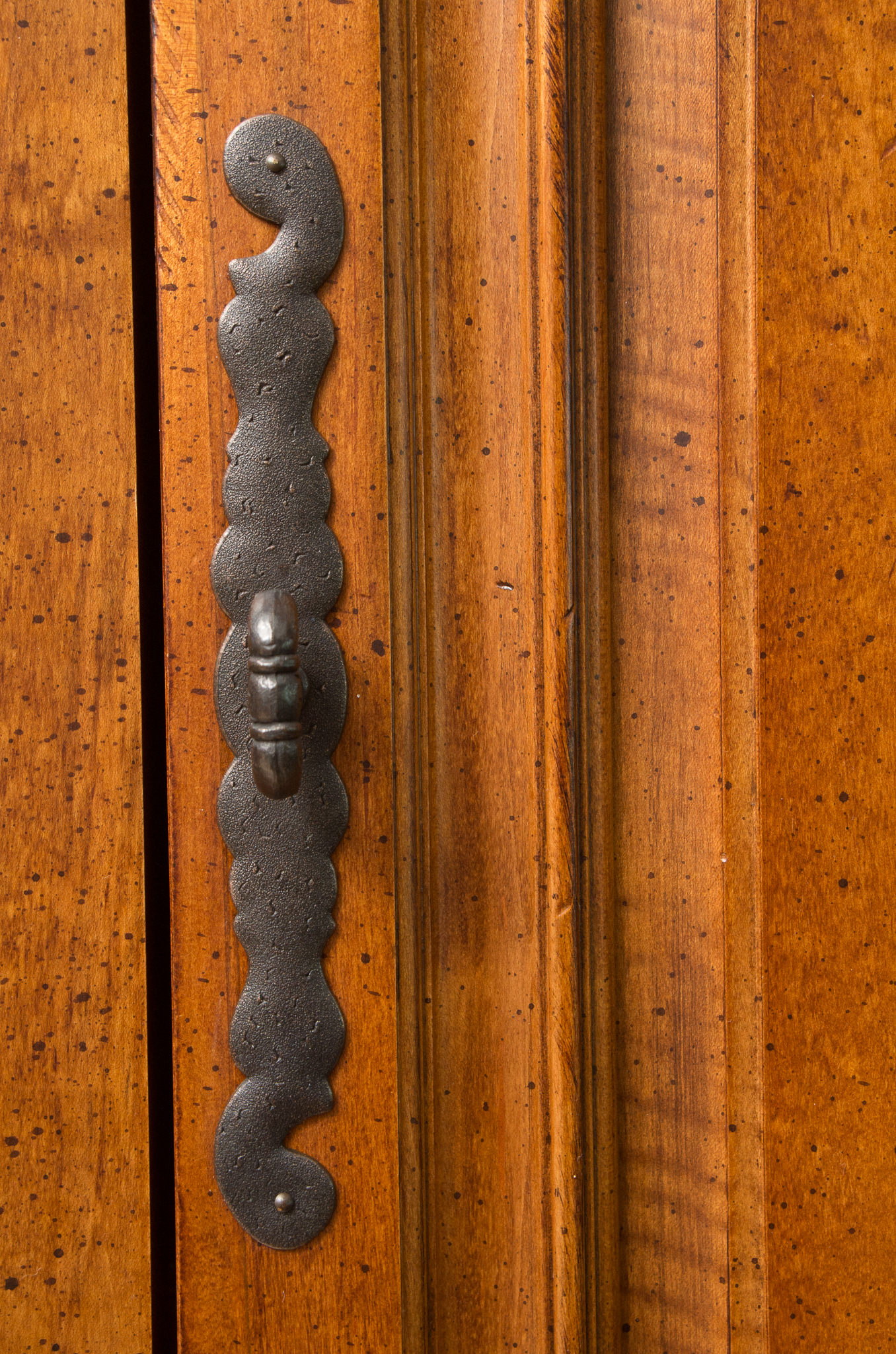 Stanley Furniture Company Wood Entertainment Center with TV