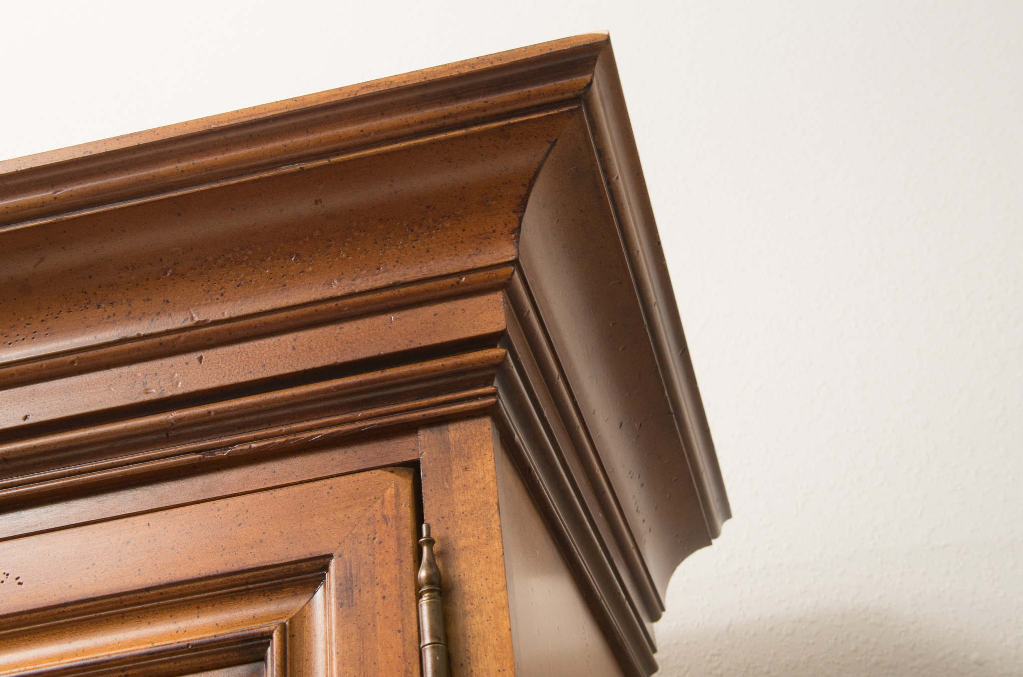 Stanley Furniture Company Wood Entertainment Center with TV