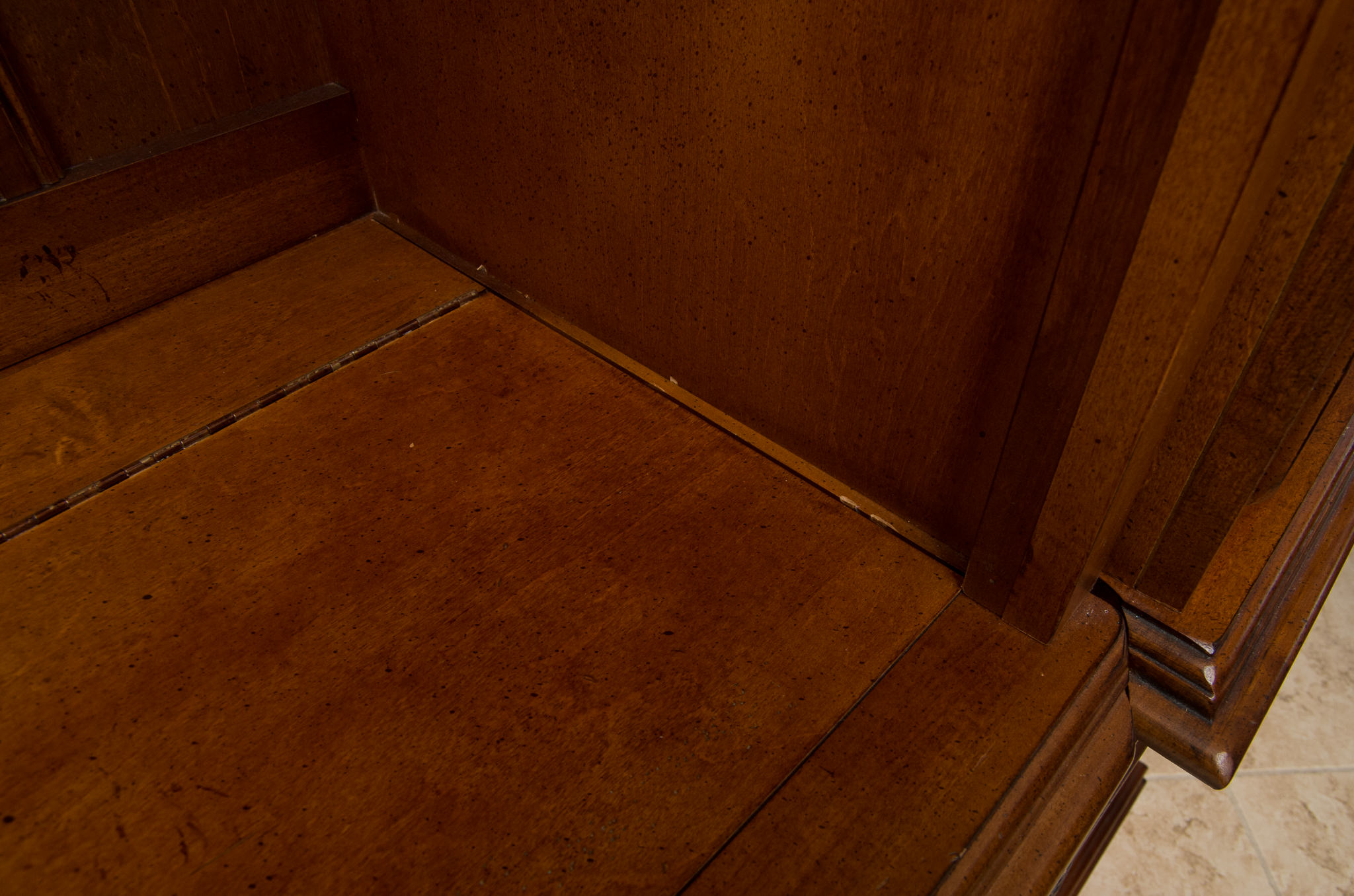 Stanley Furniture Company Wood Entertainment Center with TV