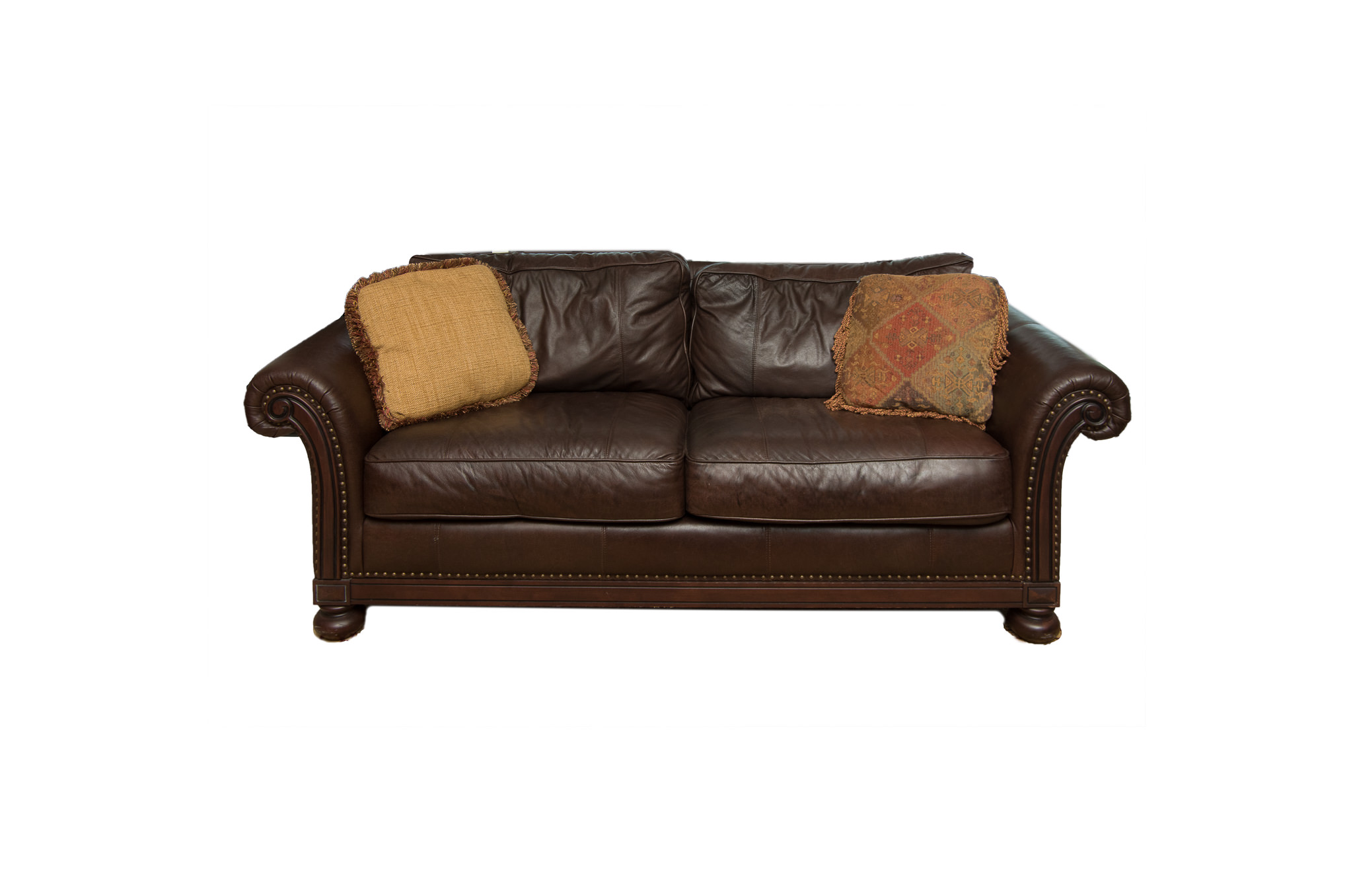 Bernhardt Leather Sofa