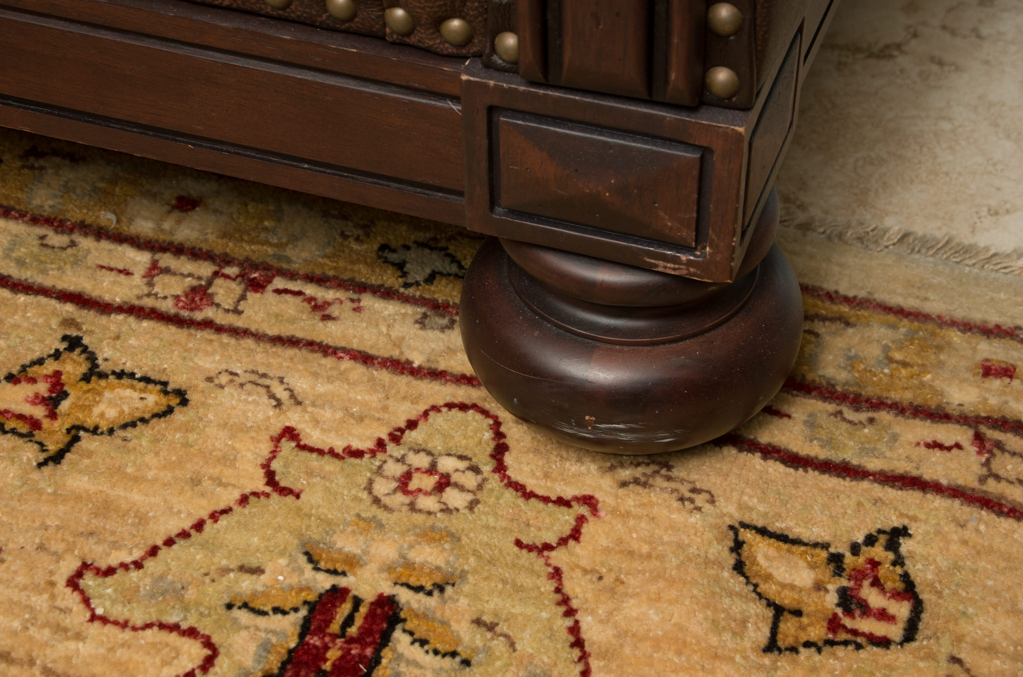 Bernhardt Leather Sofa