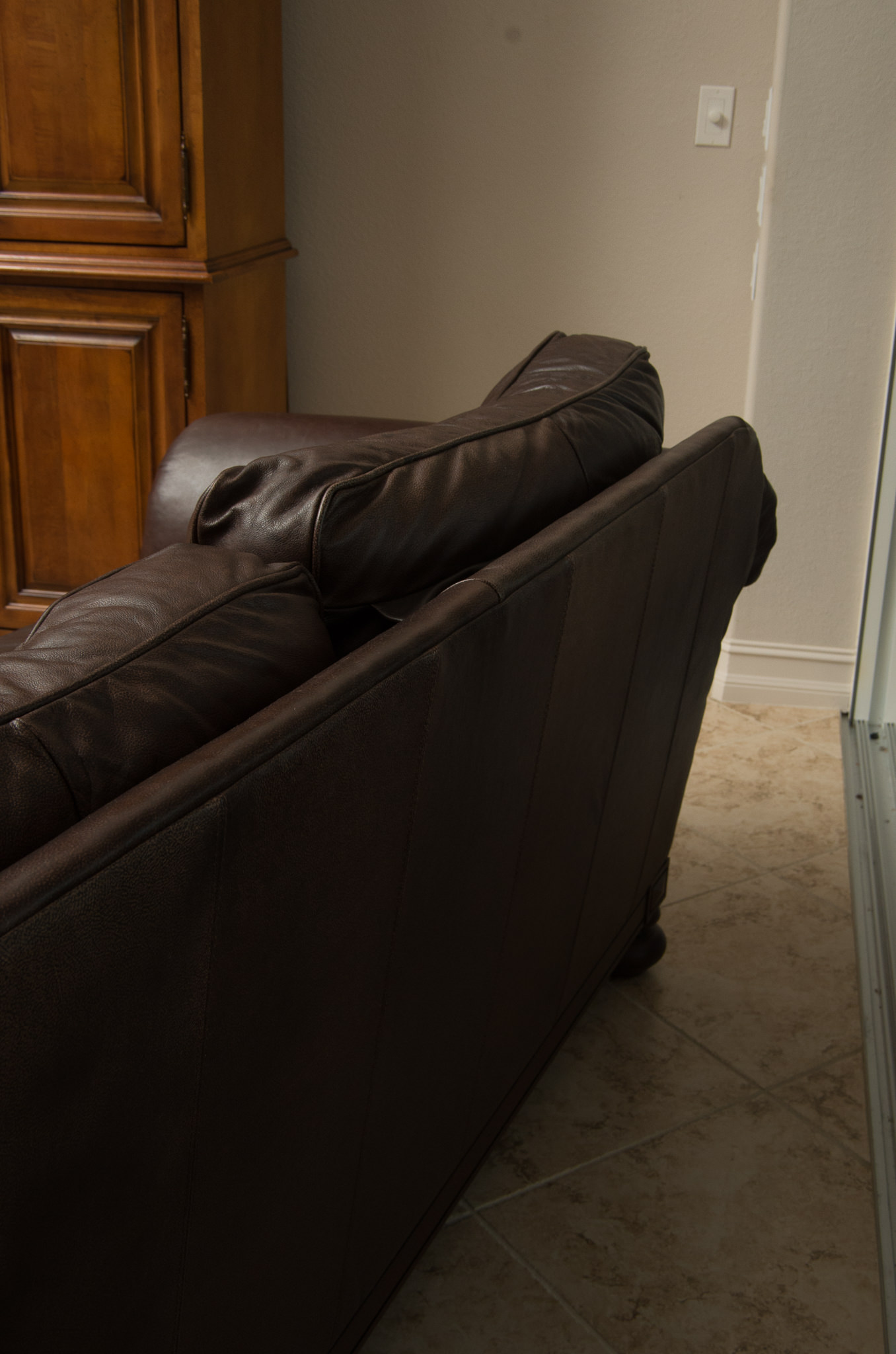 Bernhardt Leather Sofa