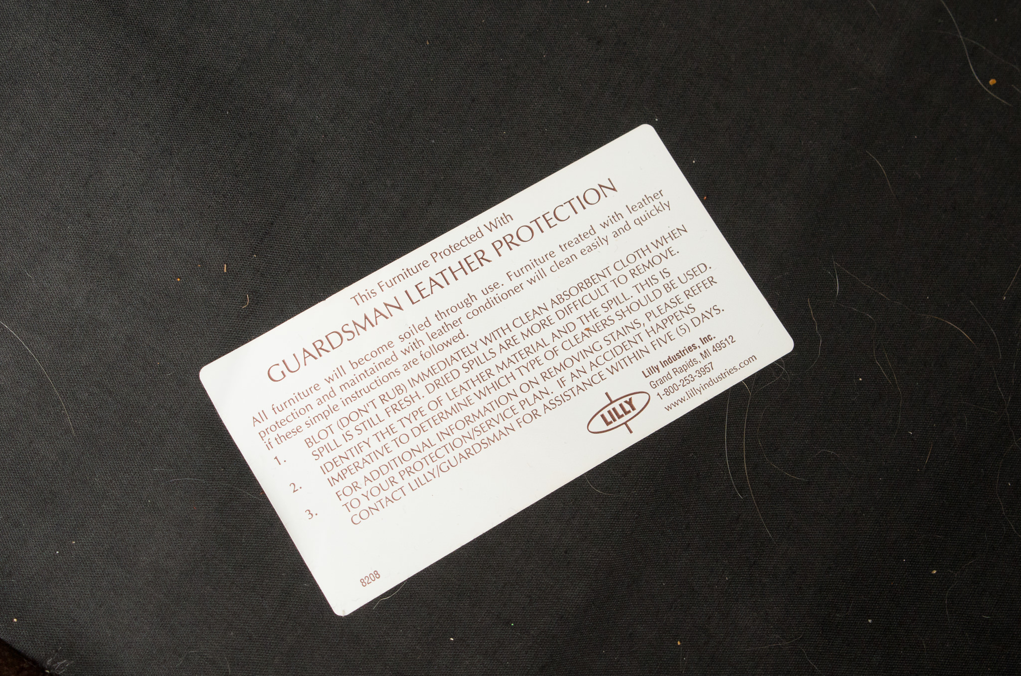 Bernhardt Leather Sofa