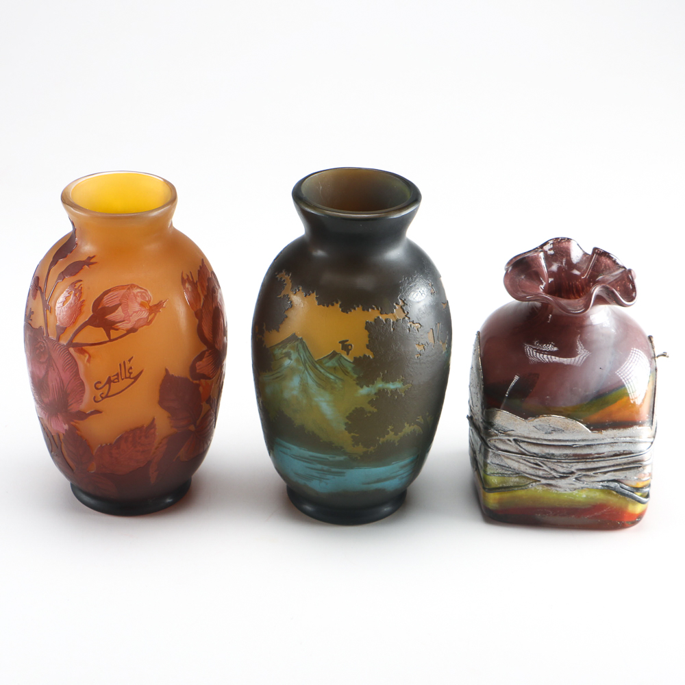 Collection of Glass Vases