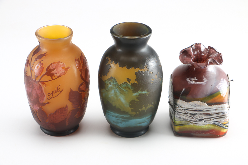 Collection of Glass Vases
