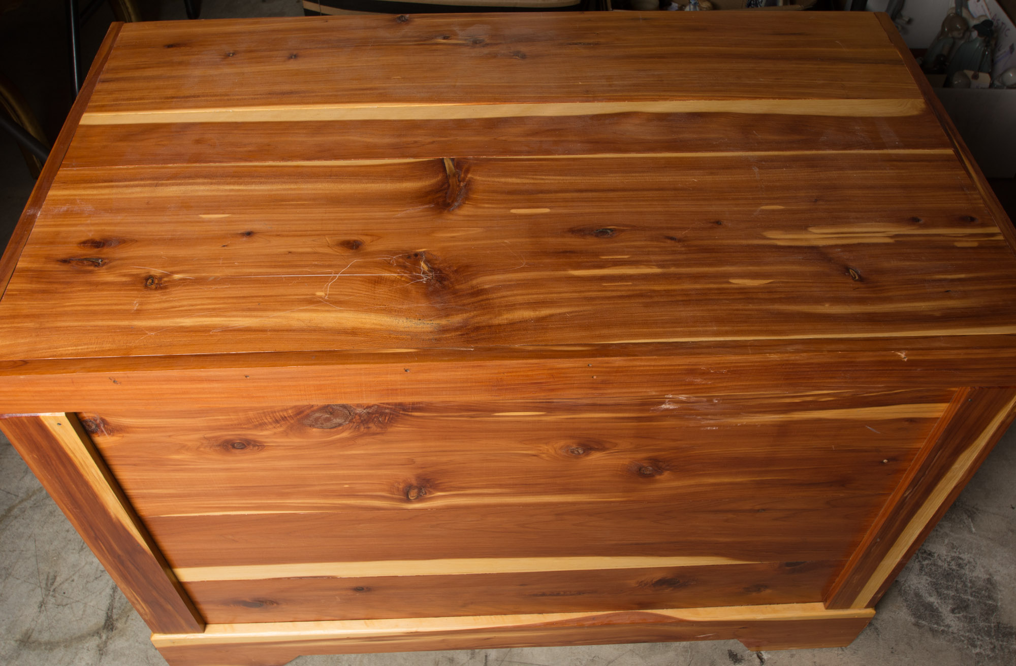 Handcrafted Cedar Blanket Chest