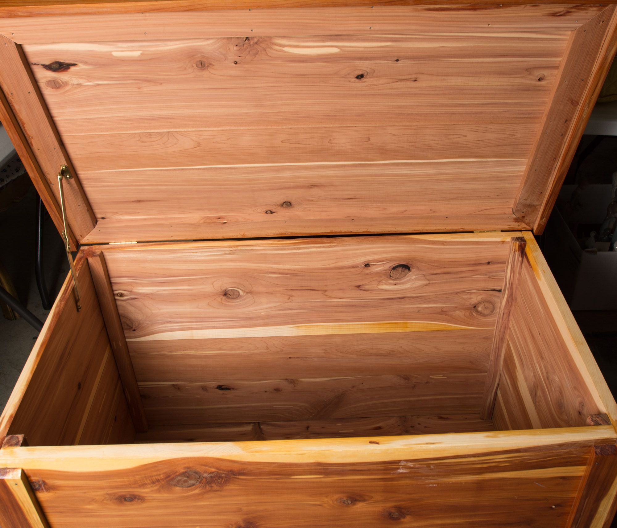 Handcrafted Cedar Blanket Chest