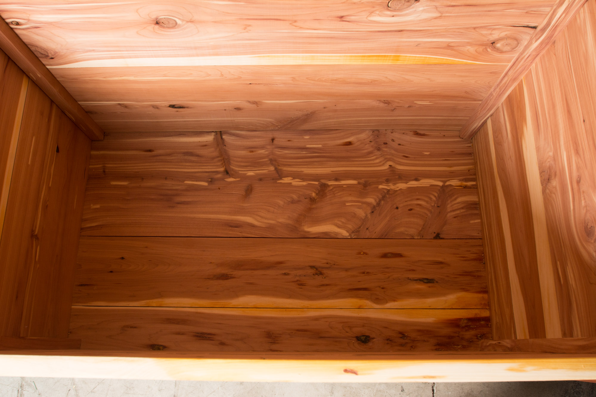 Handcrafted Cedar Blanket Chest