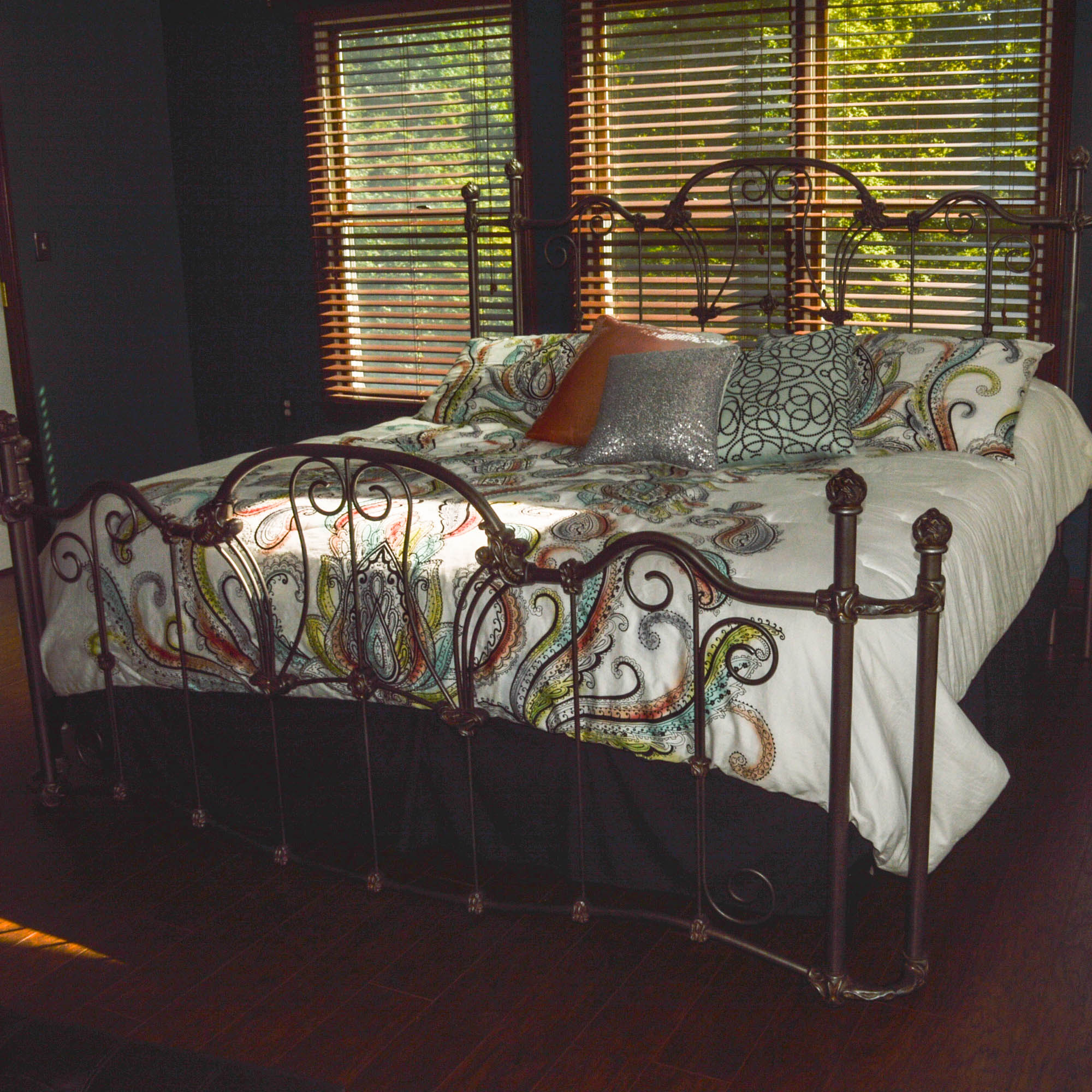 California King Wrought Iron Bed