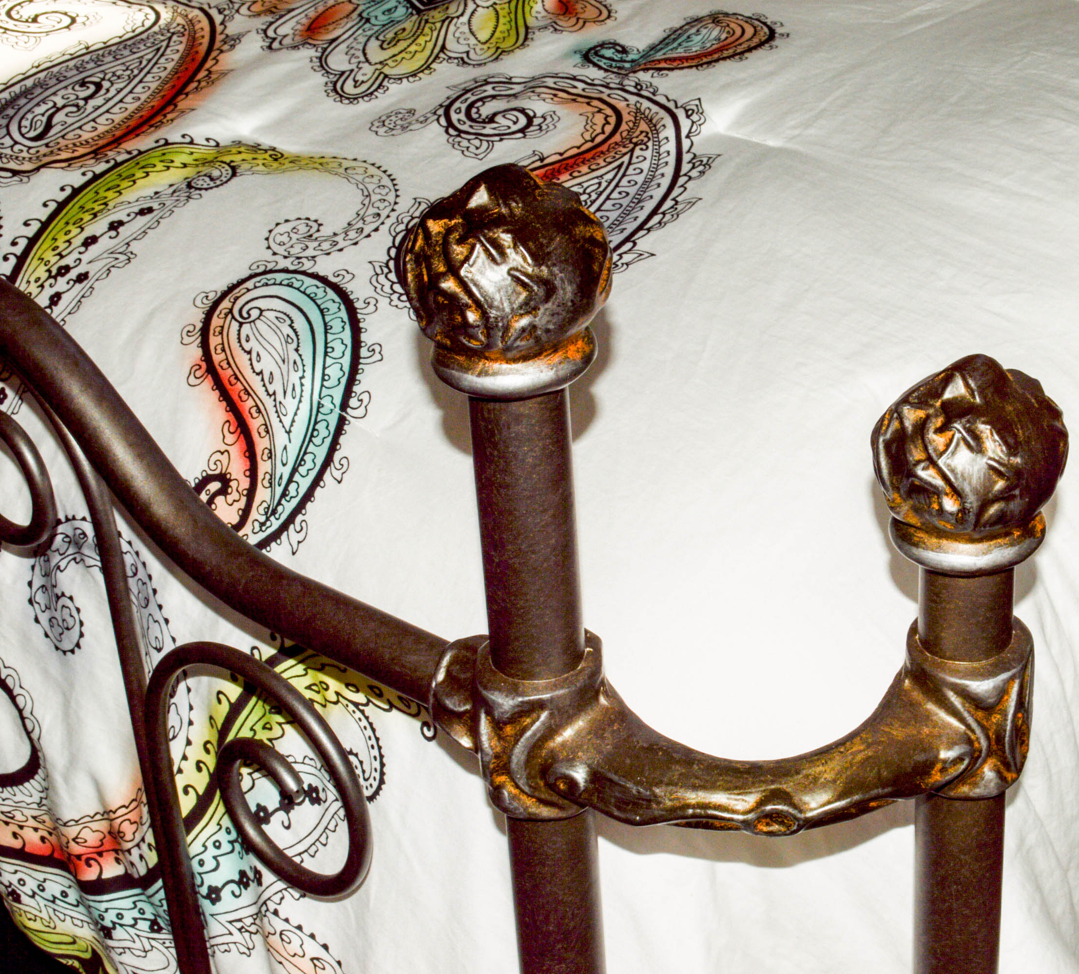 California King Wrought Iron Bed