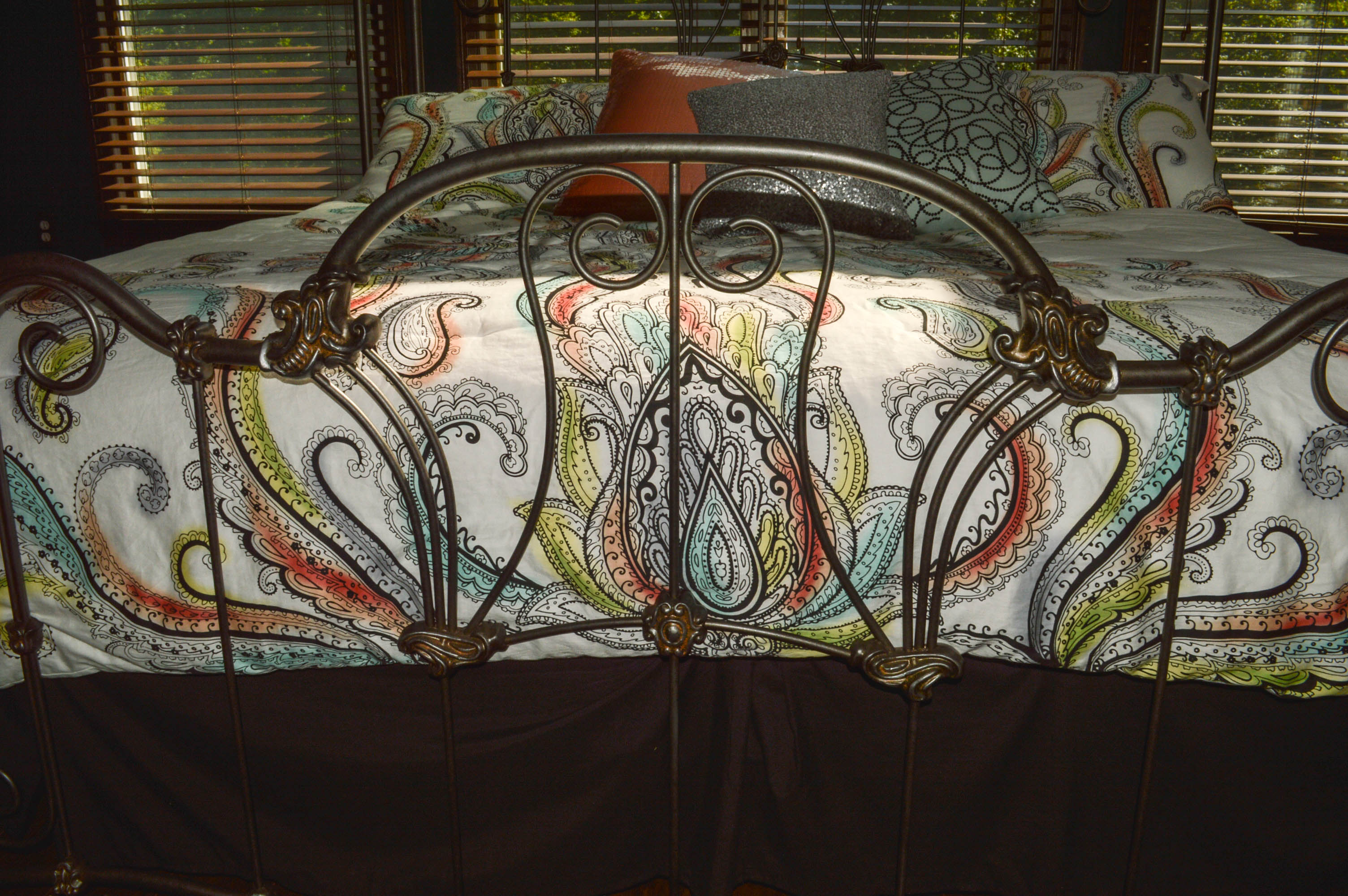 California King Wrought Iron Bed