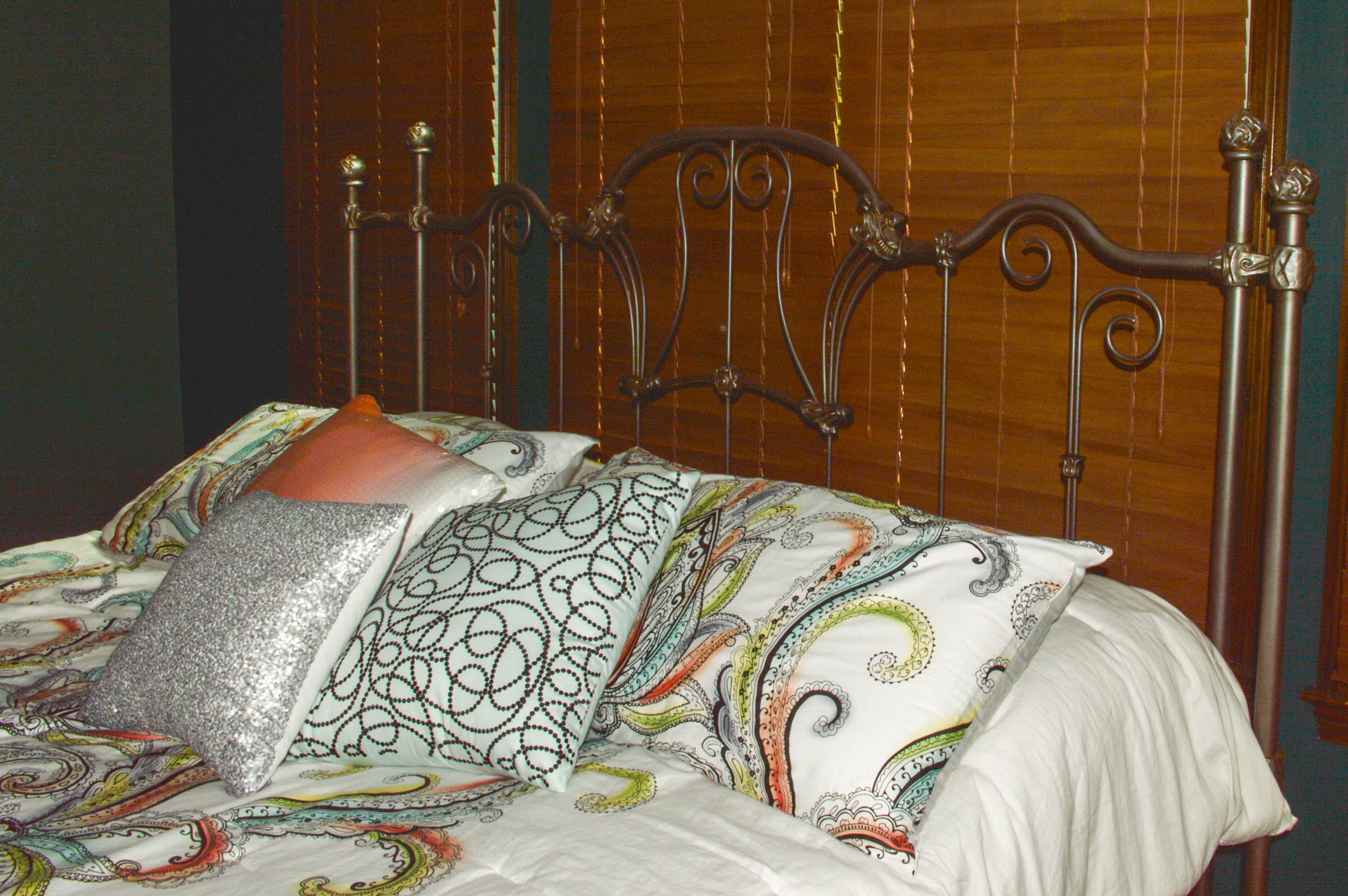 California King Wrought Iron Bed