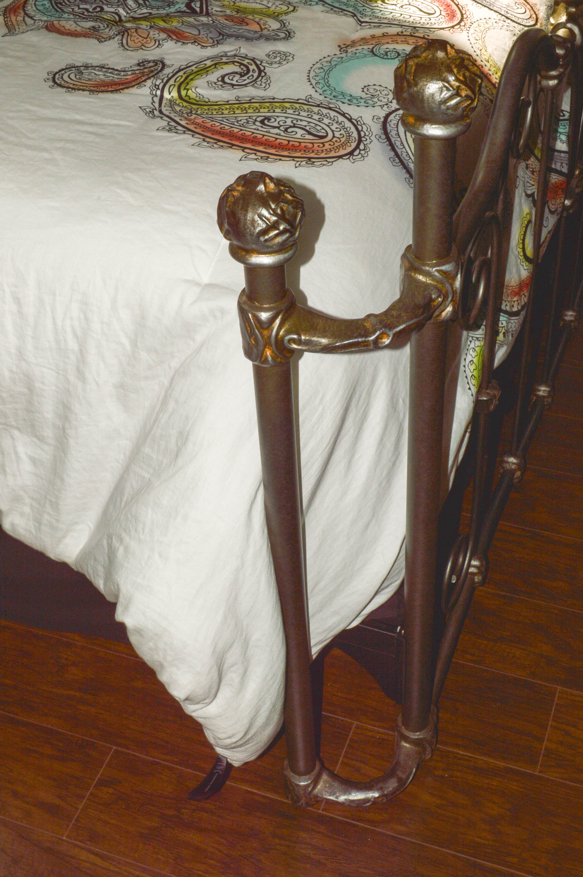 California King Wrought Iron Bed