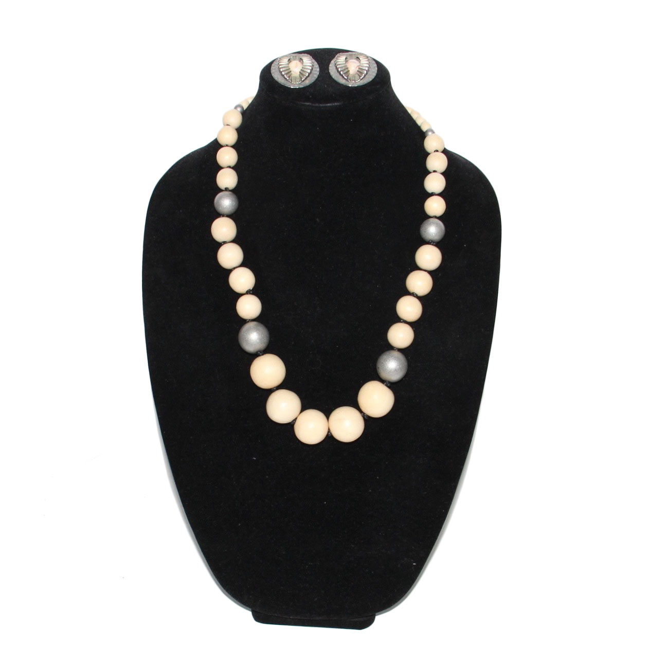 Ralph Lauren Necklace, and Pair of Earrings