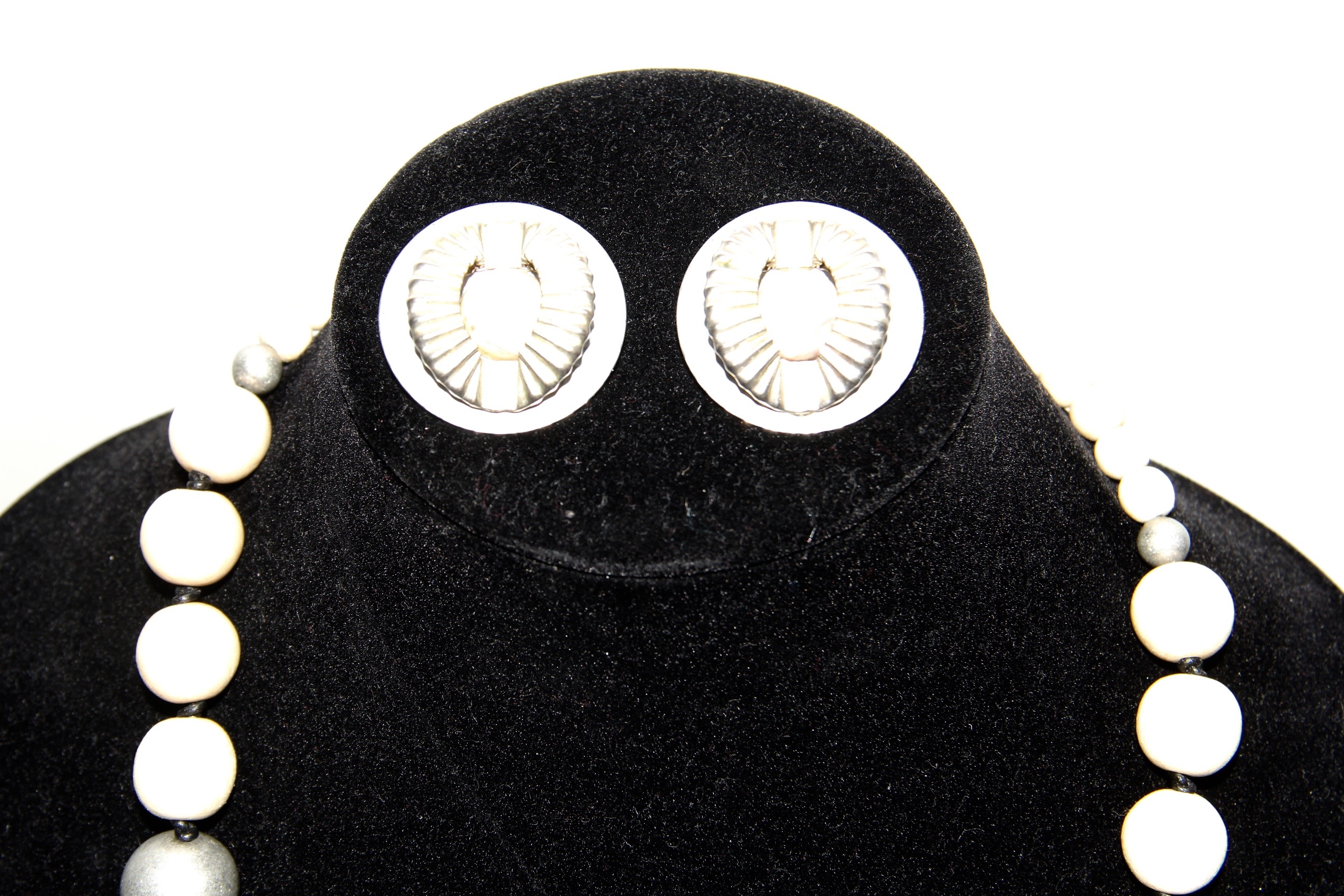 Ralph Lauren Necklace, and Pair of Earrings