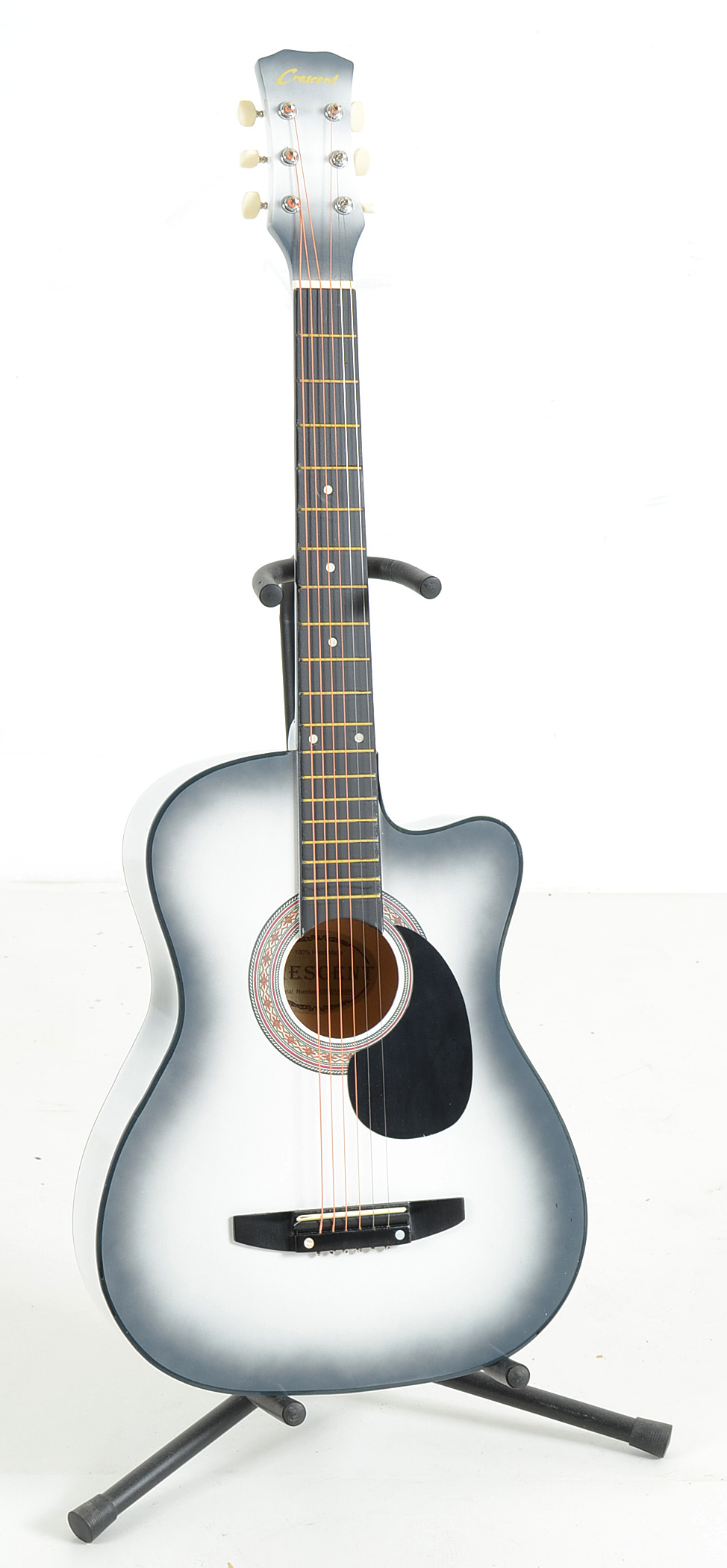 Crescent Brand Beginner's Guitar With Case and Instructional Book