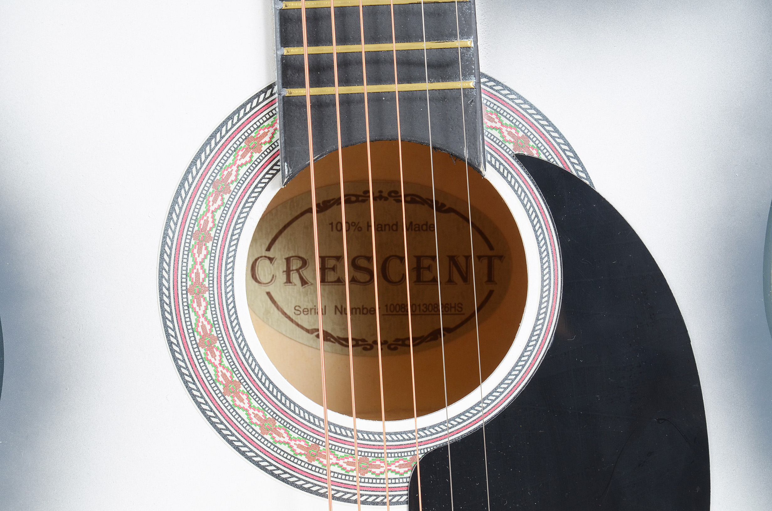 Crescent Brand Beginner's Guitar With Case and Instructional Book