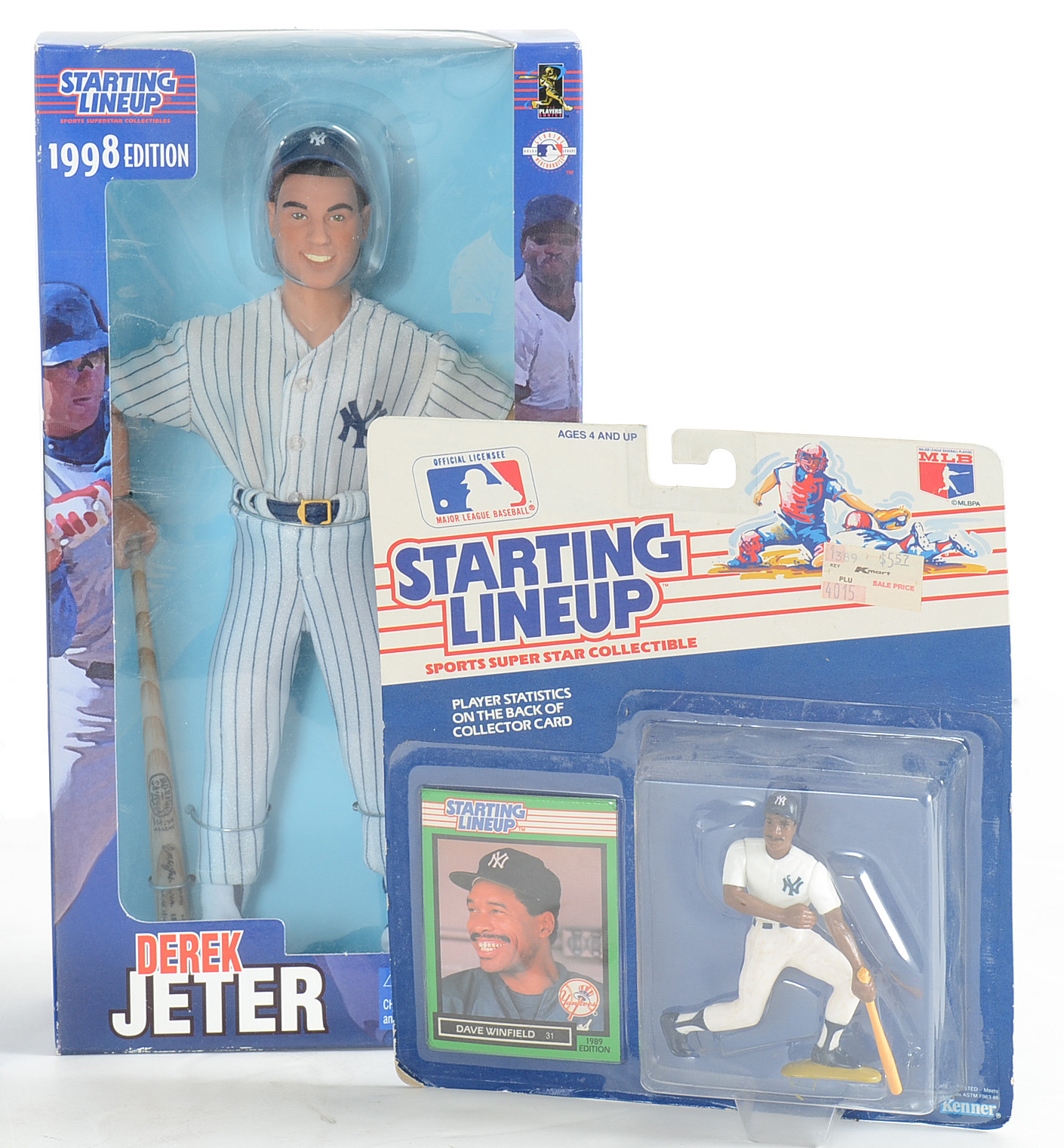 Collection Of Kenner Starting Line-Up Boxed Baseball Figures