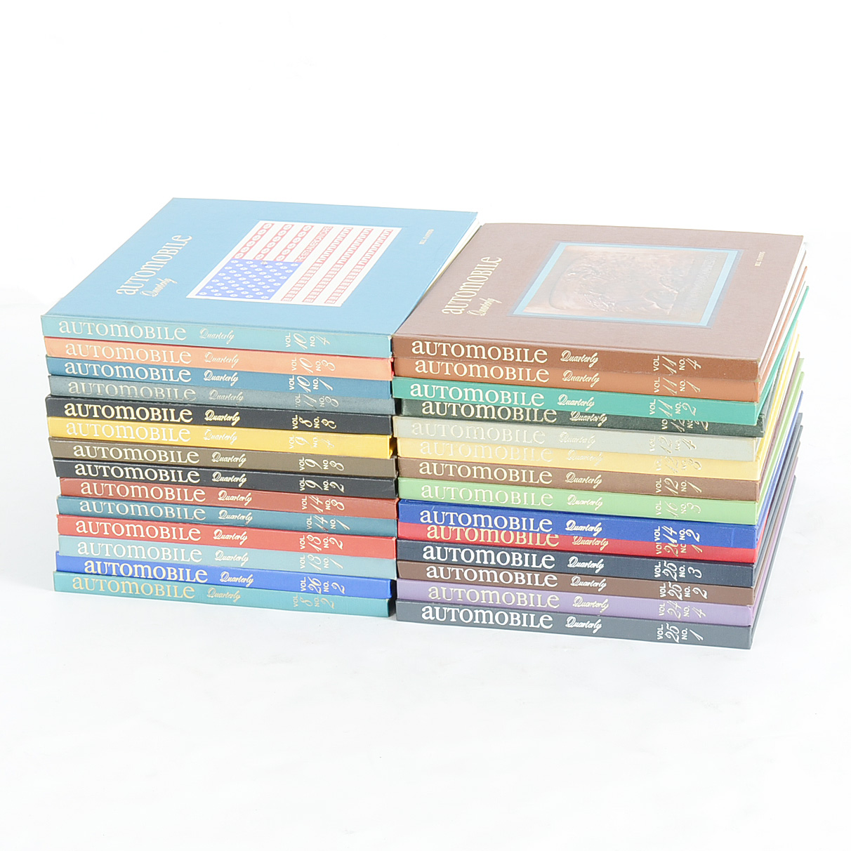 Collection of Automobile Quarterly Hardcover Books