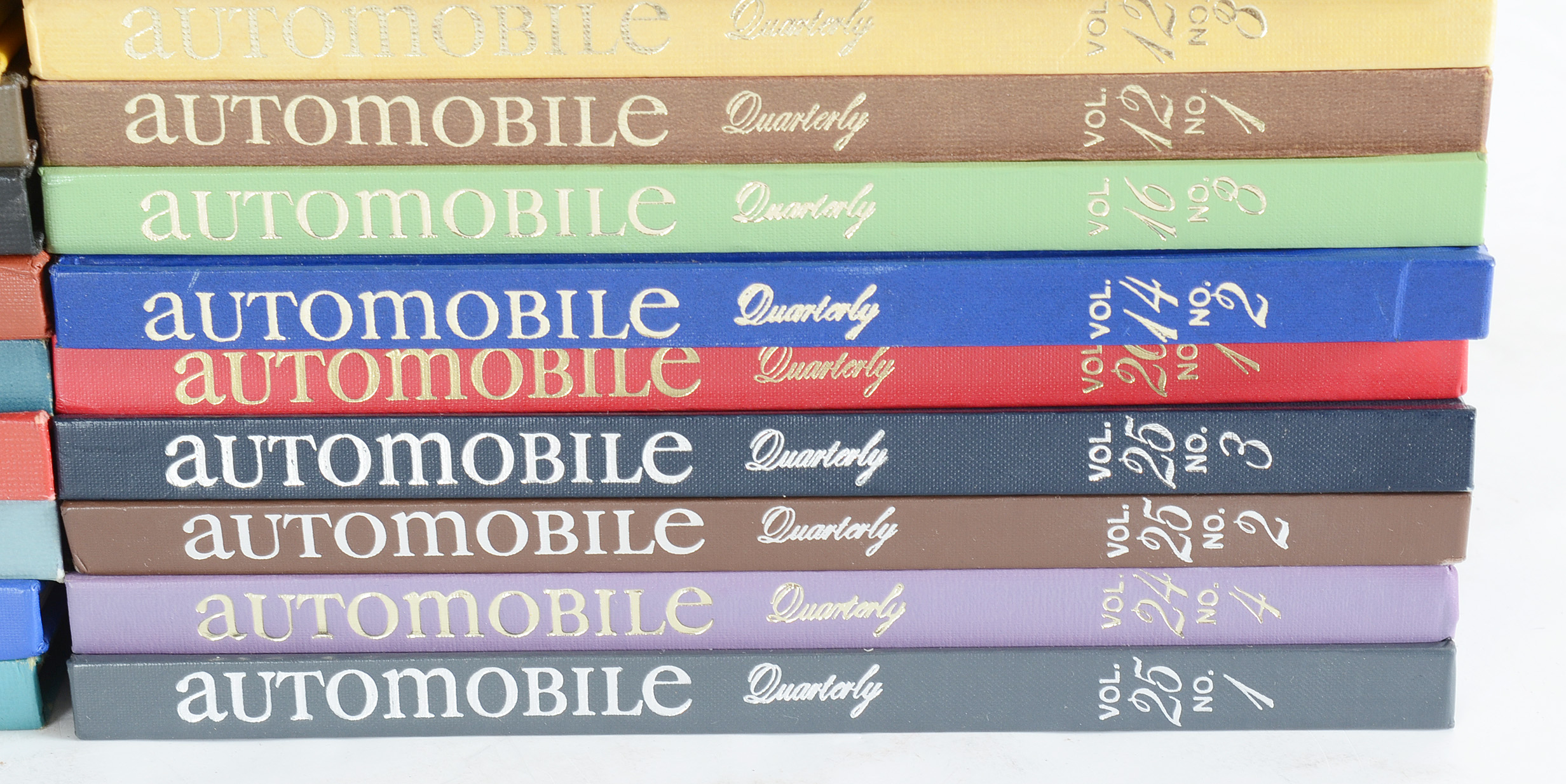 Collection of Automobile Quarterly Hardcover Books