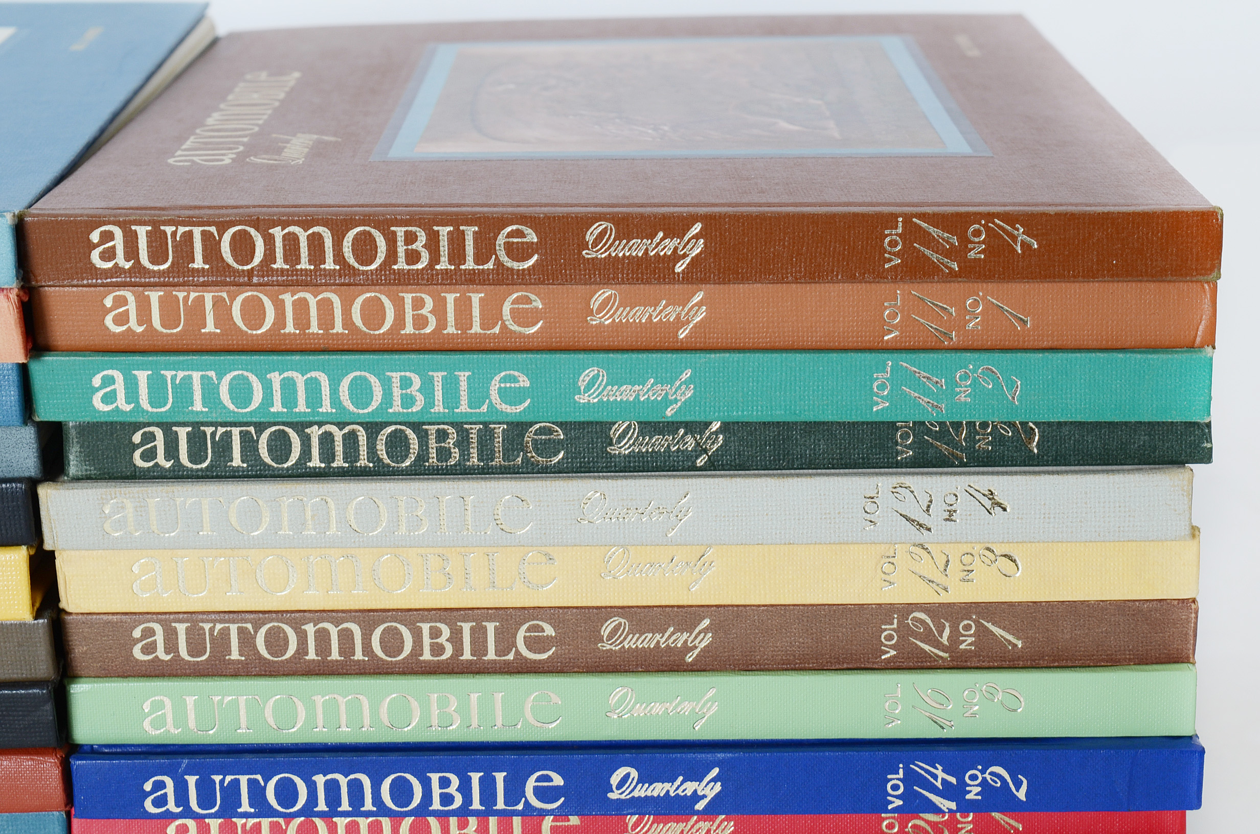 Collection of Automobile Quarterly Hardcover Books