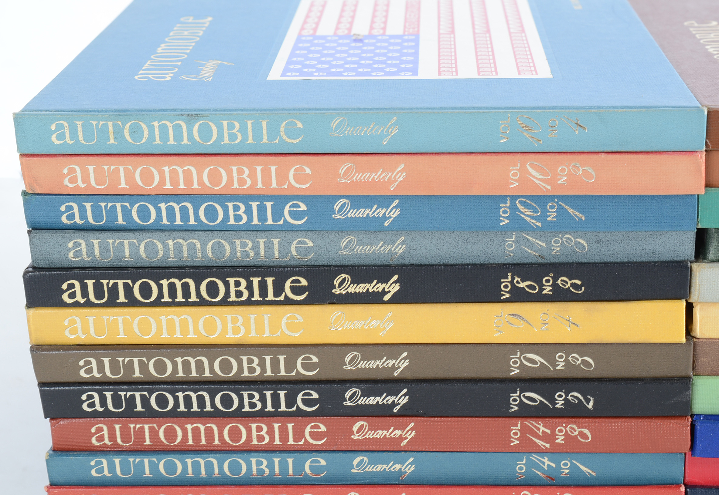 Collection of Automobile Quarterly Hardcover Books