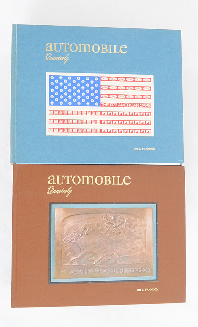 Collection of Automobile Quarterly Hardcover Books